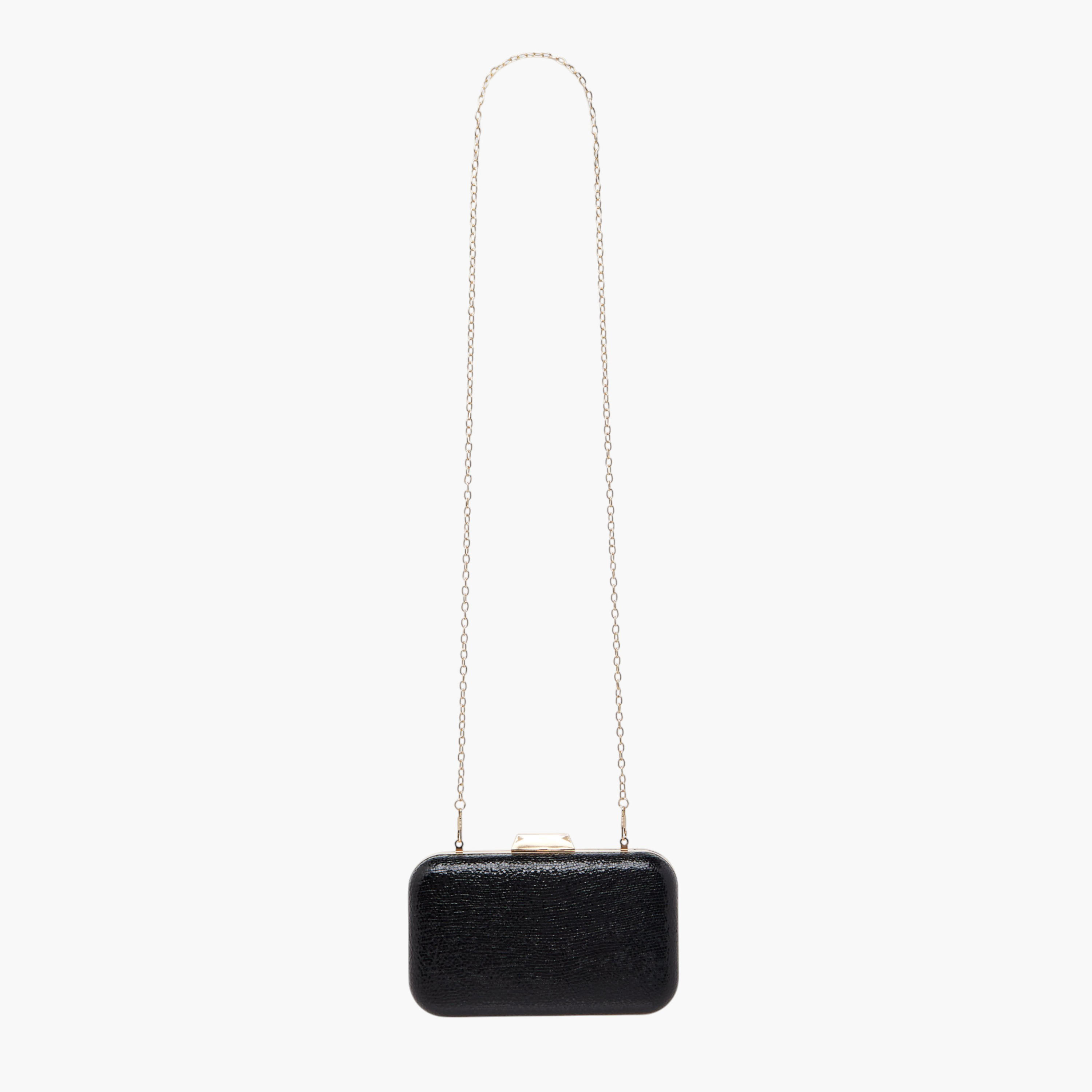 Flora Bella Textured Clutch with Detachable Chain Strap-women-bagsandwallets-handbags-image-2
