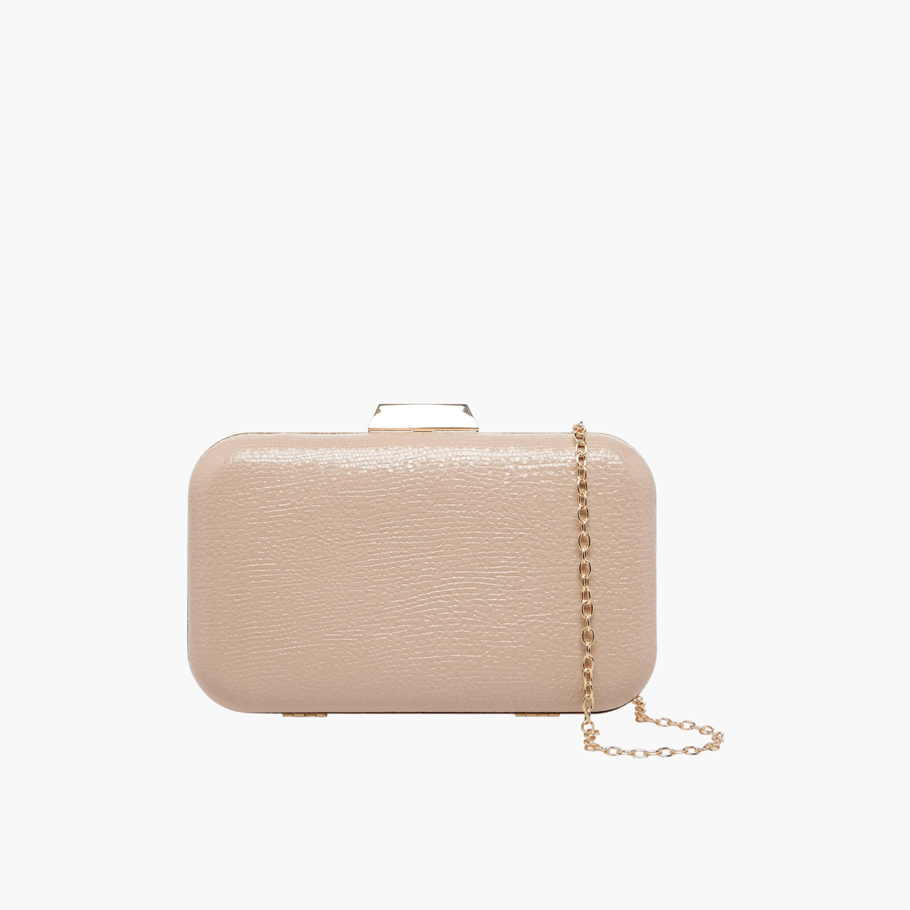 Flora Bella Textured Clutch with Detachable Chain Strap-women-bagsandwallets-handbags-image-1
