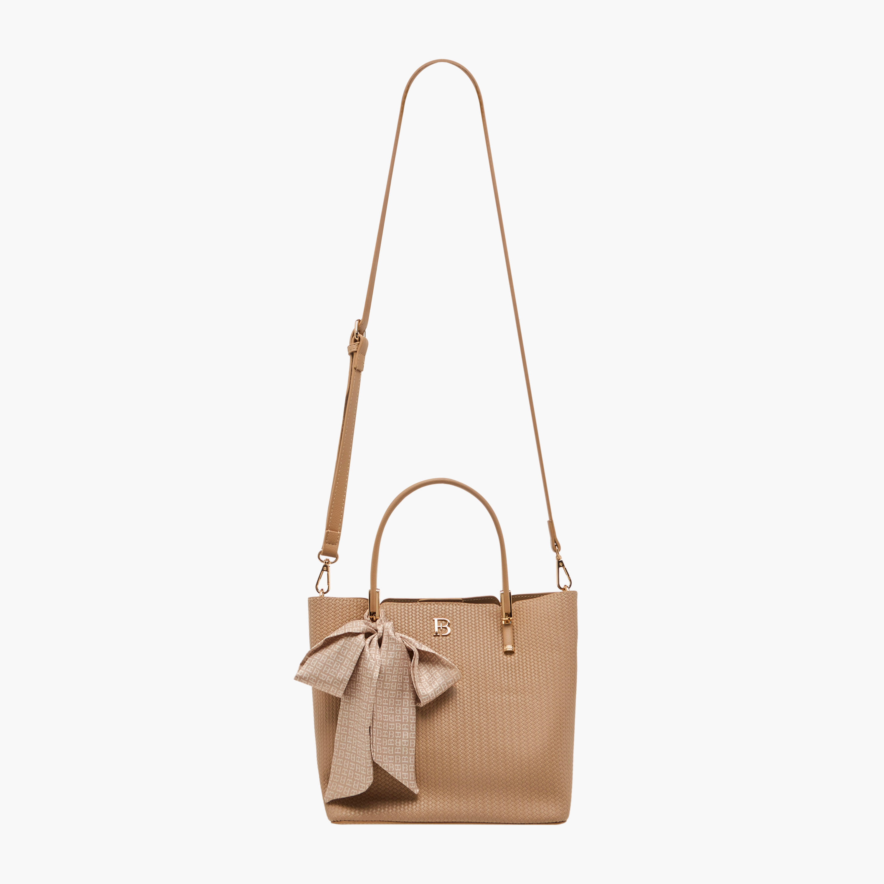 شنطة توتي بزينة وشاح وحزام قابل للفصل من فلورا بيلا-women-bagsandwallets-handbags-image-2
