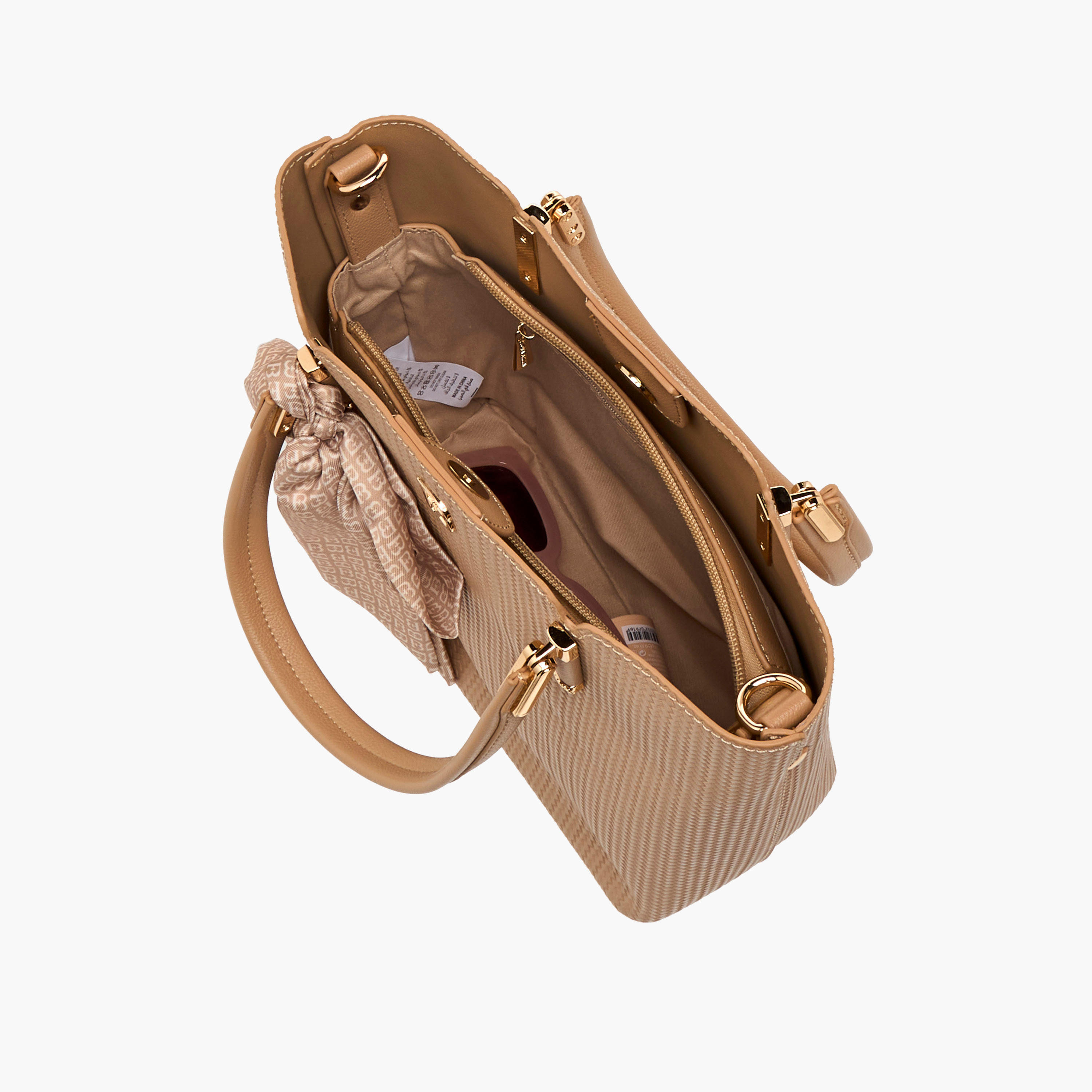 شنطة توتي بزينة وشاح وحزام قابل للفصل من فلورا بيلا-women-bagsandwallets-handbags-image-7