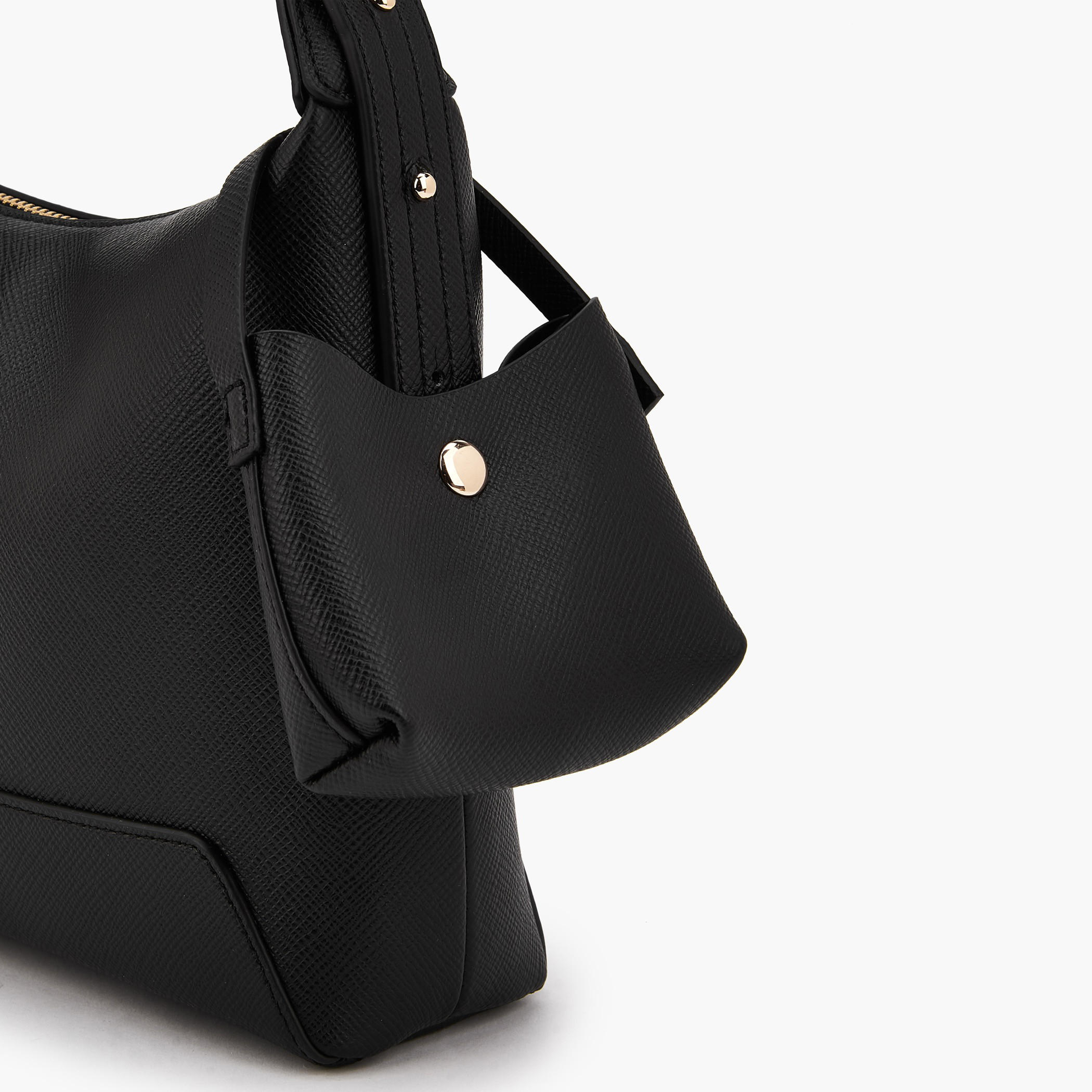 Flora Bella Textured Shoulder Bag with Pocket Charm Detail-women-bagsandwallets-handbags-image-6