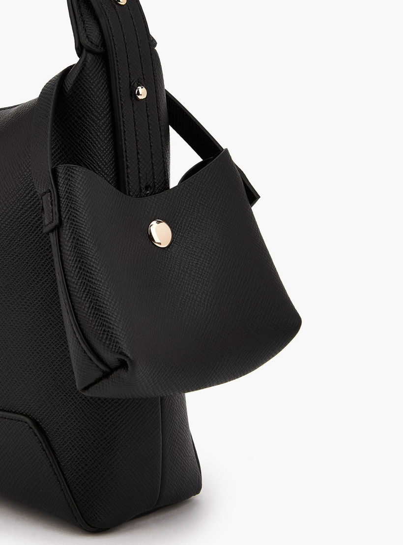 Flora Bella Textured Shoulder Bag with Pocket Charm Detail-women-bagsandwallets-handbags-image-6
