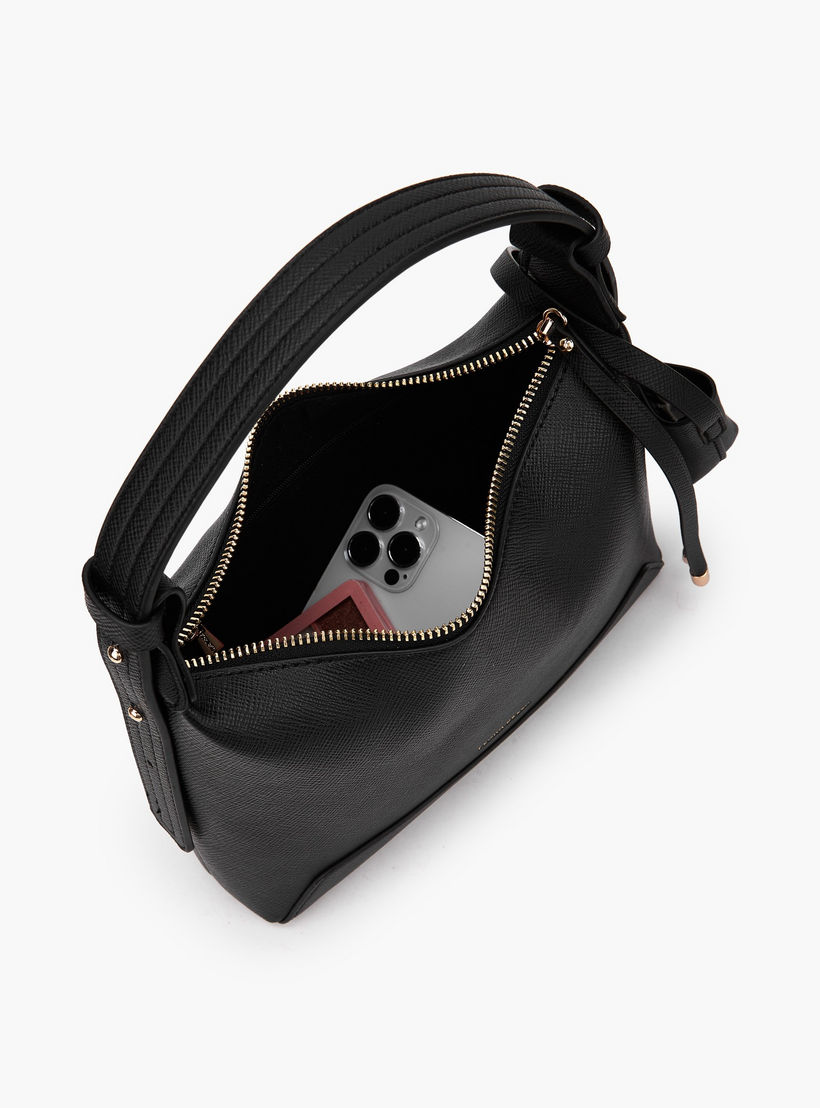Flora Bella Textured Shoulder Bag with Pocket Charm Detail-women-bagsandwallets-handbags-image-8