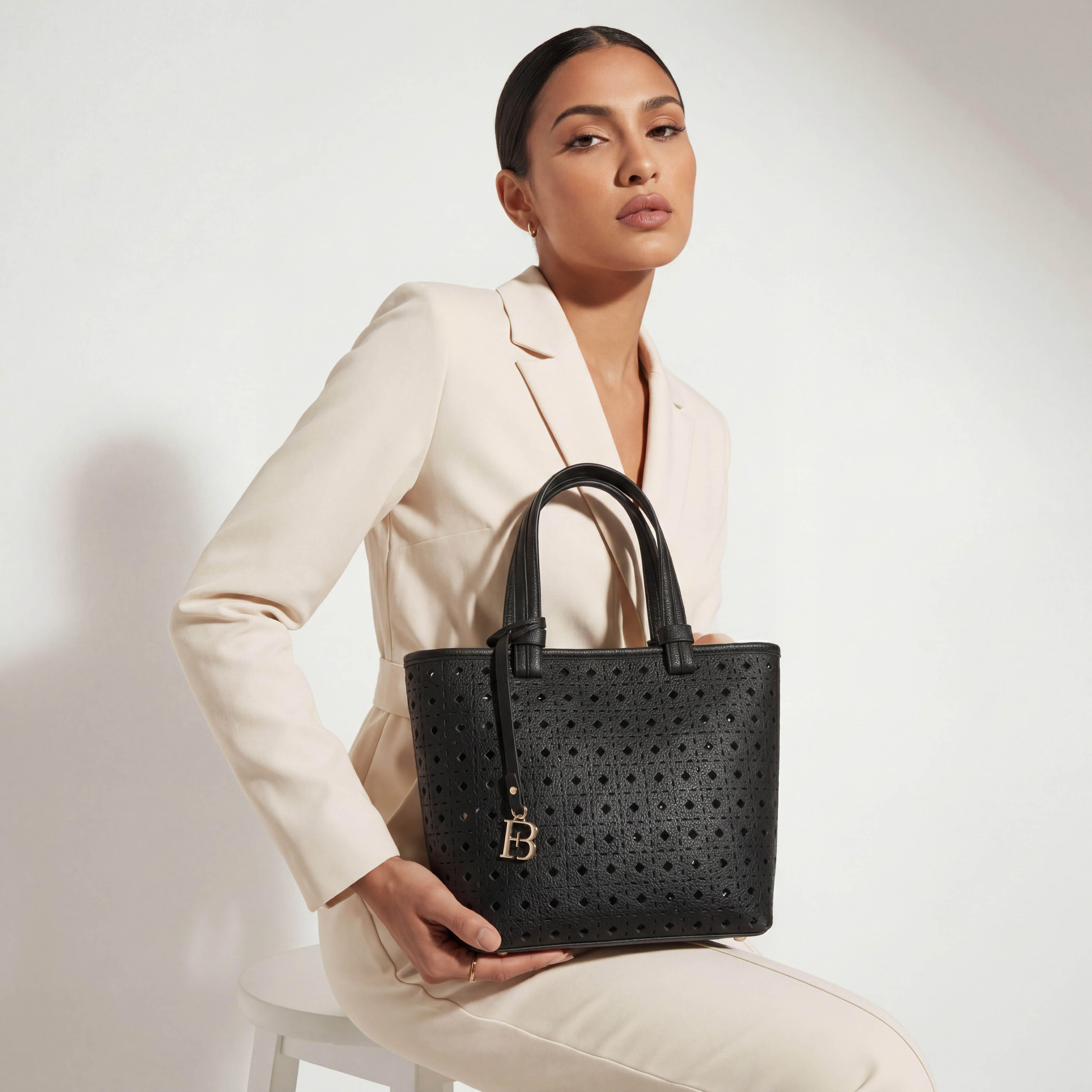 Flora Bella Laser Cut Tote Bag with Crossbody Bag-women-bagsandwallets-handbags-image-2