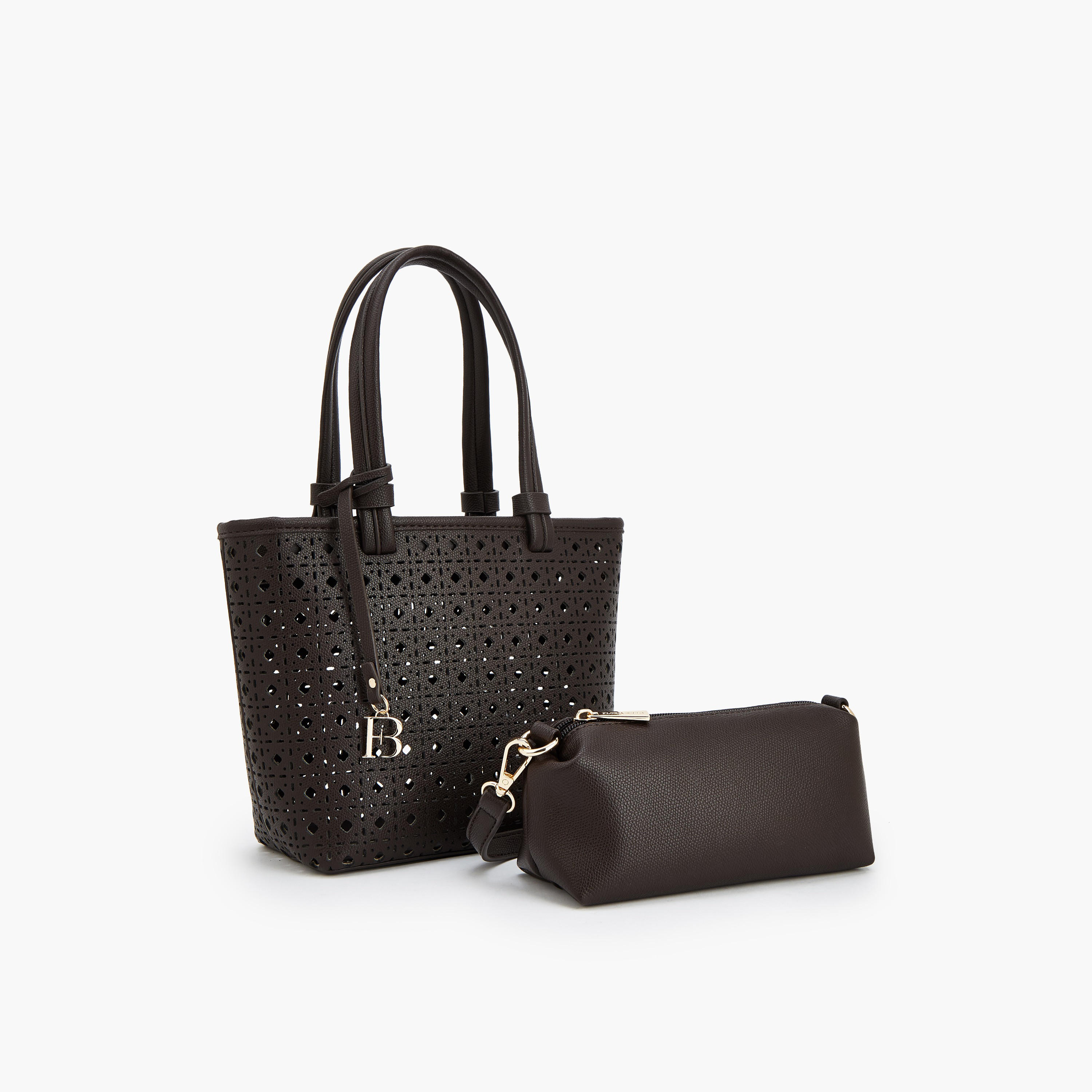 Flora Bella Laser Cut Tote Bag with Crossbody Bag-women-bagsandwallets-handbags-image-10