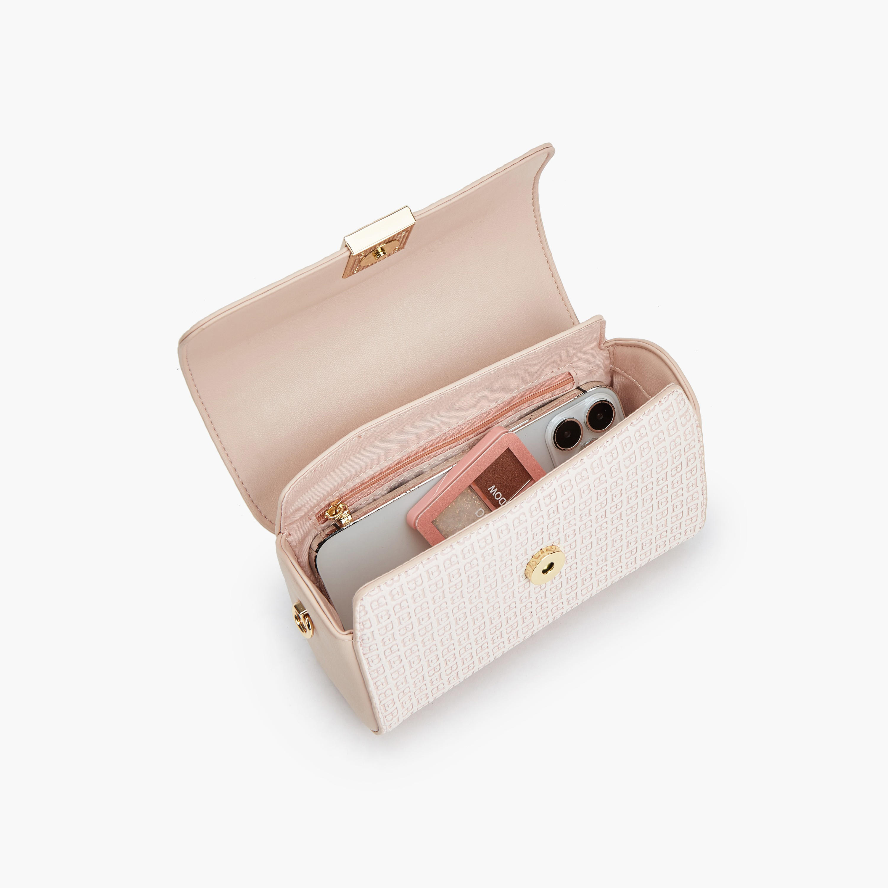 Flora Bella Monogram Print Crossbody Bag with Chain Strap-women-bagsandwallets-handbags-image-6