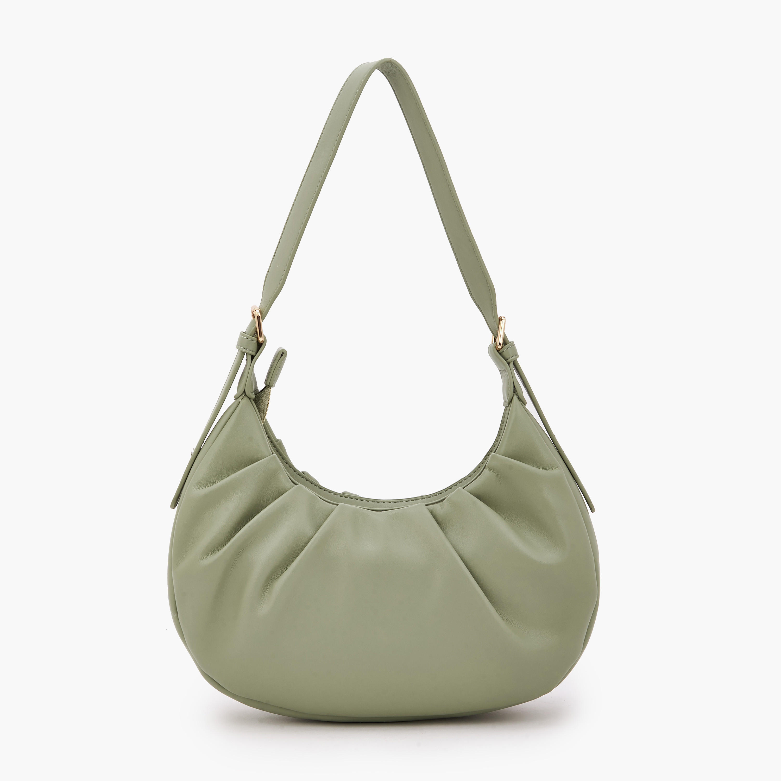 شنطة كتف بكشكش وسحاب إغلاق من فلورا بيلا-women-bagsandwallets-handbags-image-4