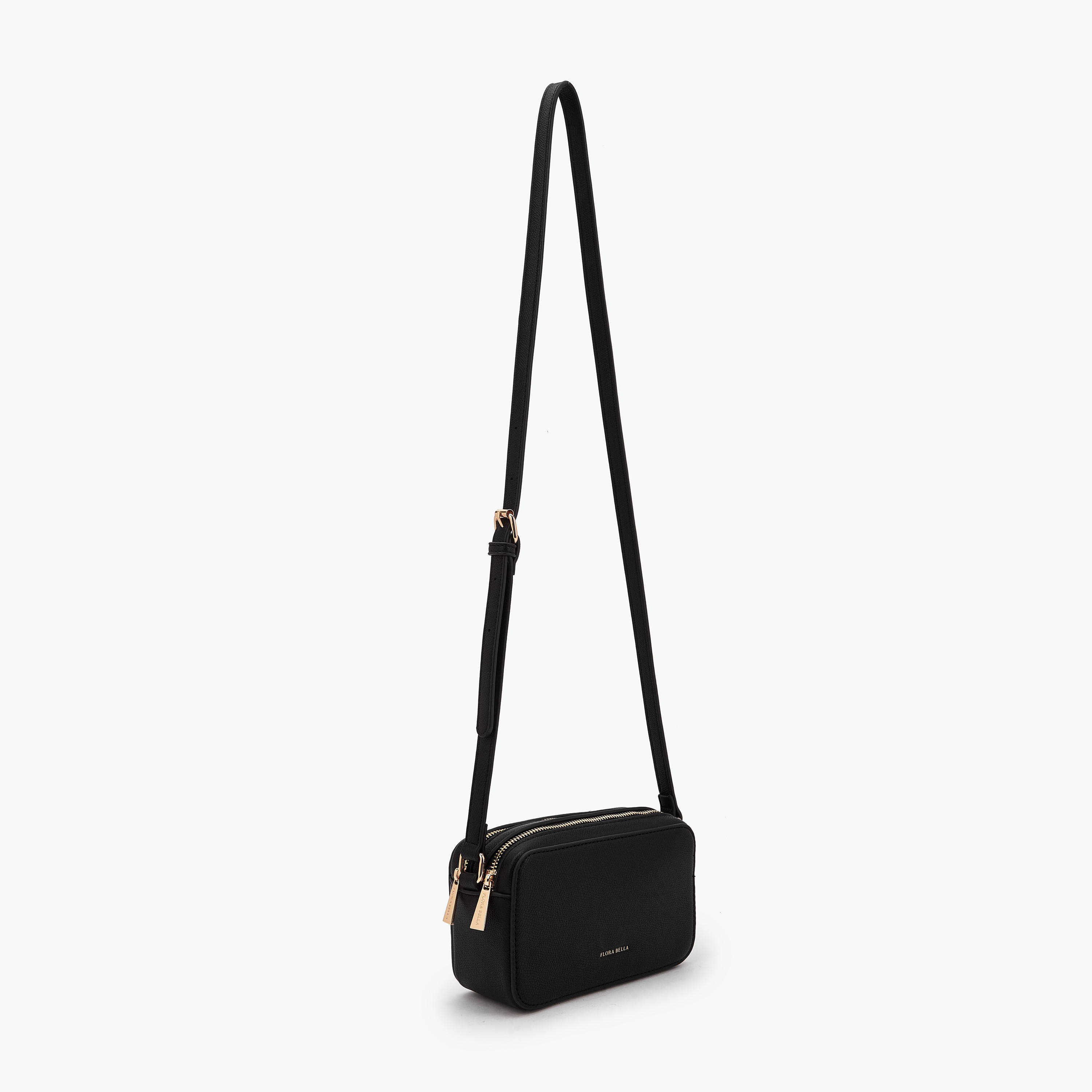 شنطة كروس بودي بارزة الملمس بحزام قابل للتعديل من فلورا بيلا-women-bagsandwallets-handbags-image-3
