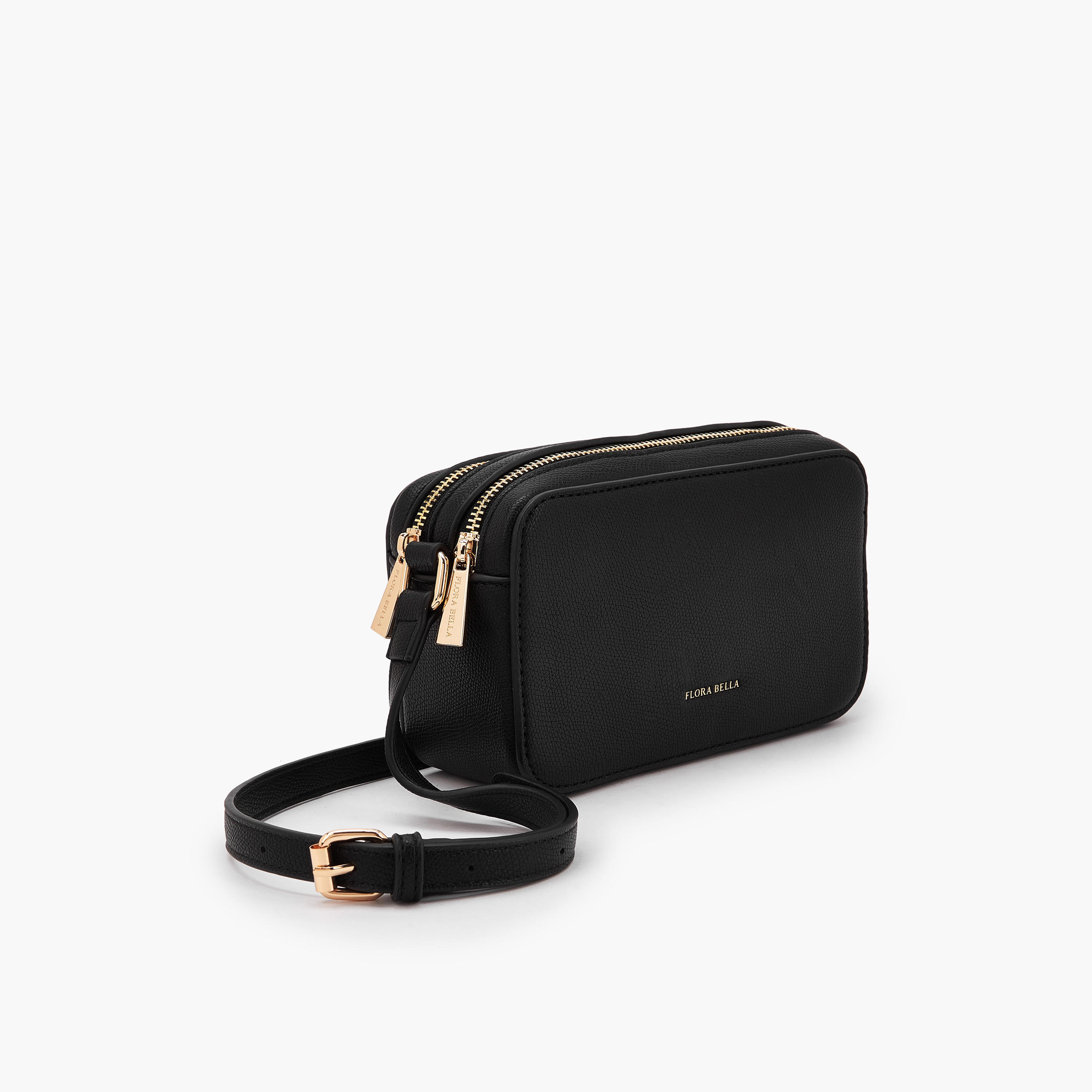 Flora Bella Textured Crossbody Bag with Adjustable Strap-women-bagsandwallets-handbags-image-5