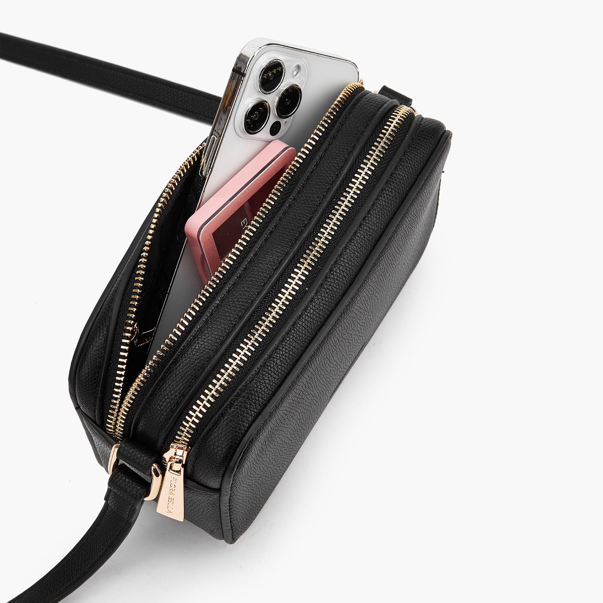 Flora Bella Textured Crossbody Bag with Adjustable Strap-women-bagsandwallets-handbags-image-8