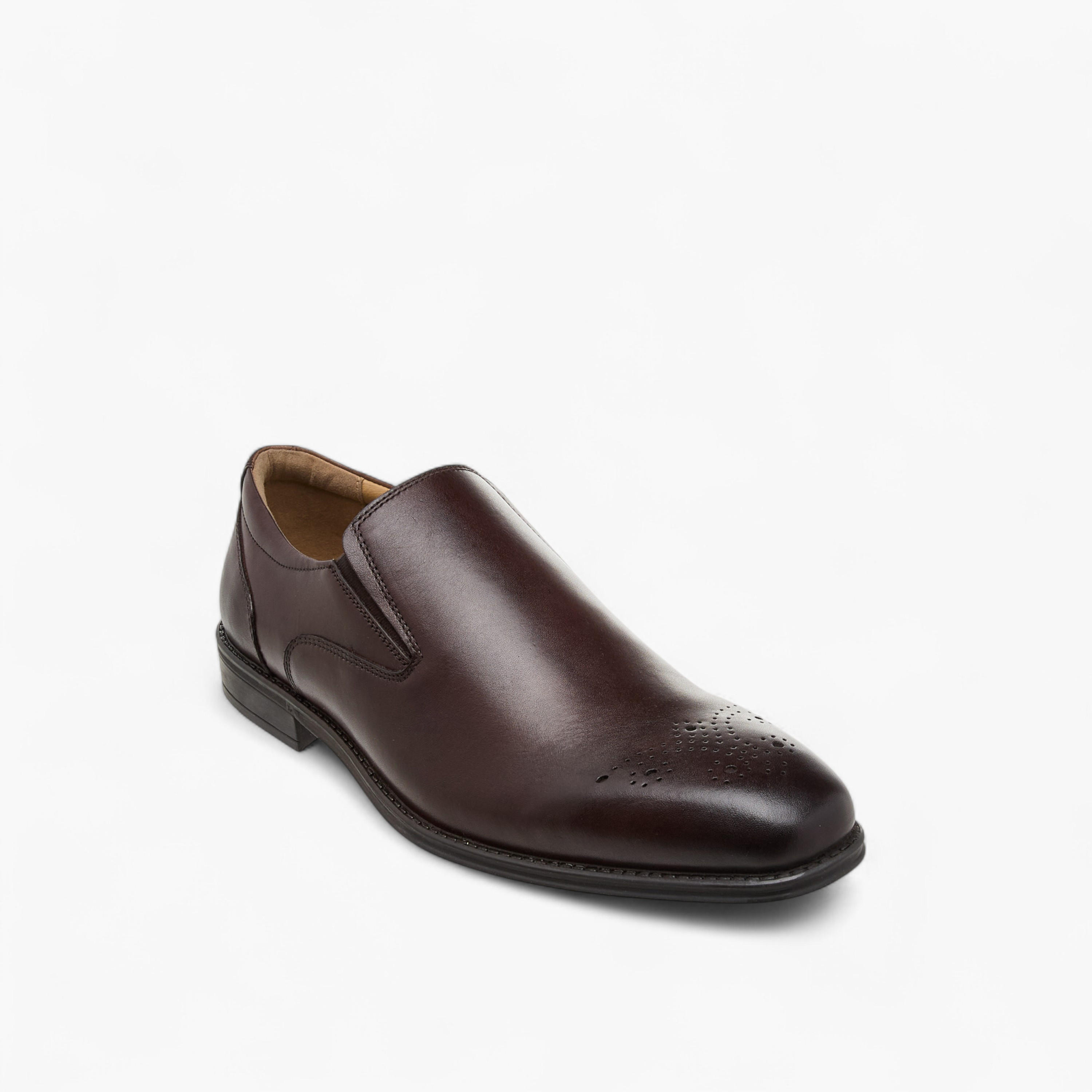 Duchini Men's Textured Slip-On Loafers-men-shoes-loafersandmoccasins-image-2