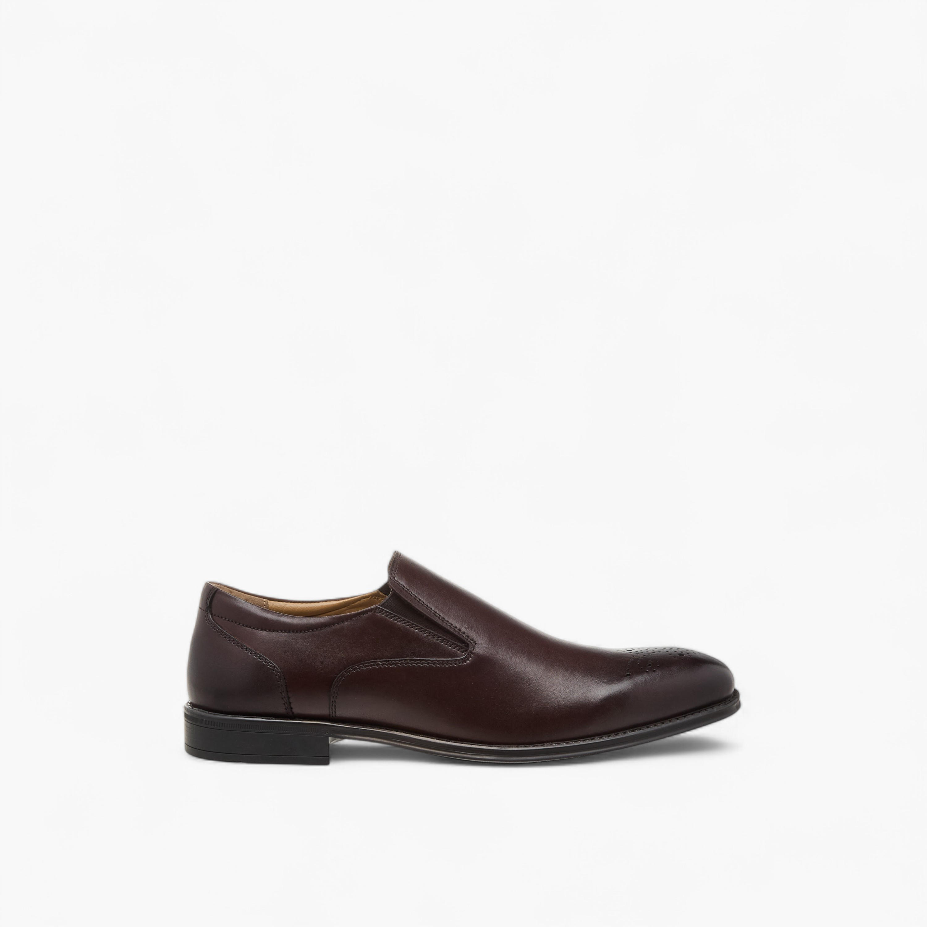 Duchini Men's Textured Slip-On Loafers-men-shoes-loafersandmoccasins-image-3