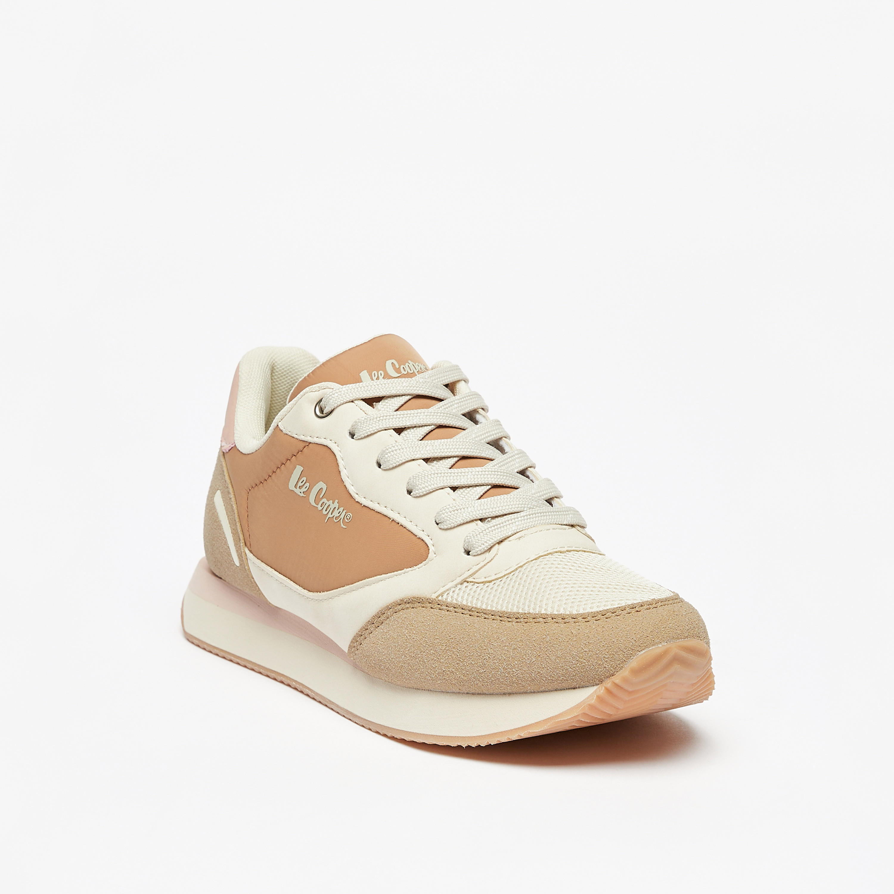 حذاء سنيكرز قوالب ملوّنة برباط إغلاق للنساء من لي كوبر-women-shoes-sneakers-image-2
