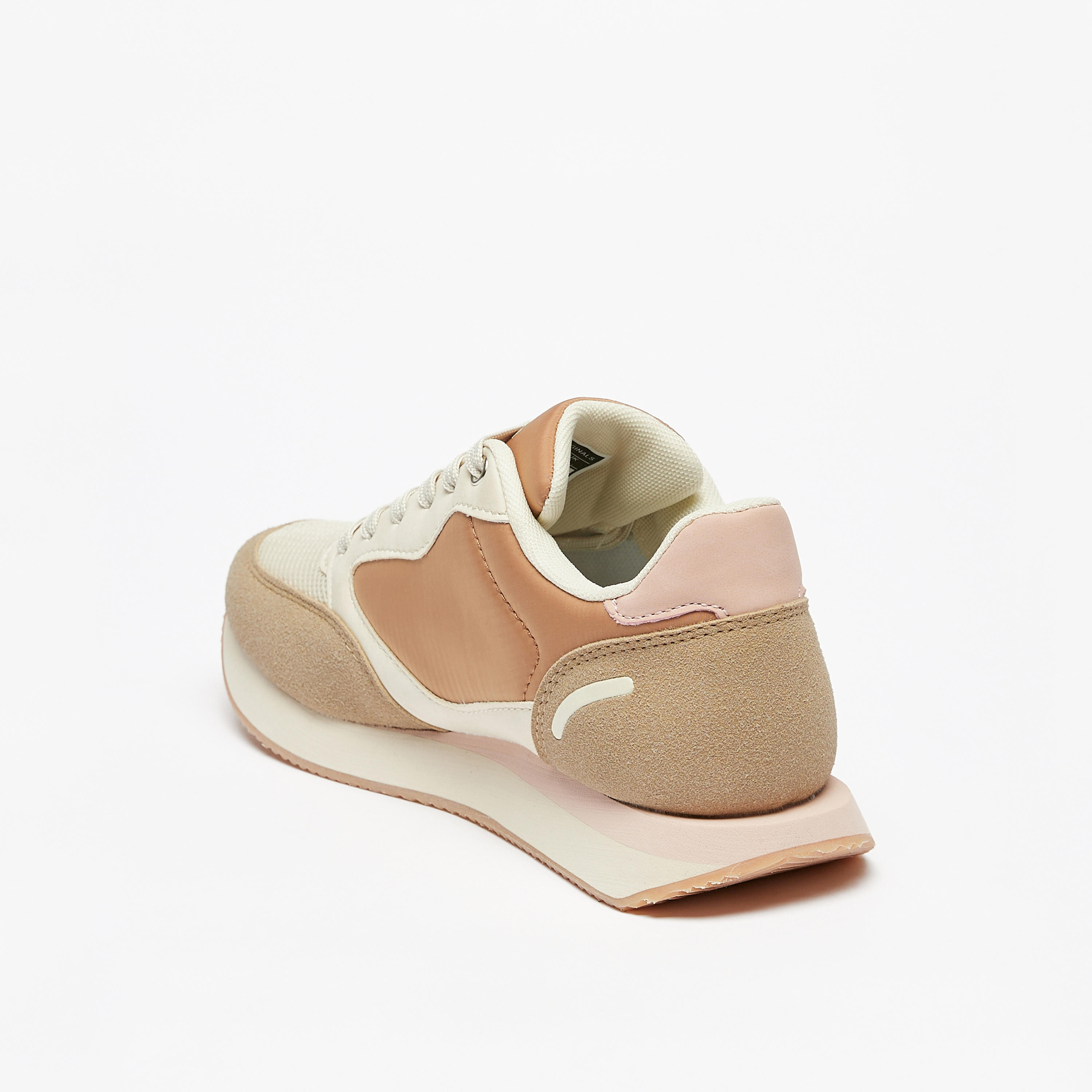 حذاء سنيكرز قوالب ملوّنة برباط إغلاق للنساء من لي كوبر-women-shoes-sneakers-image-3