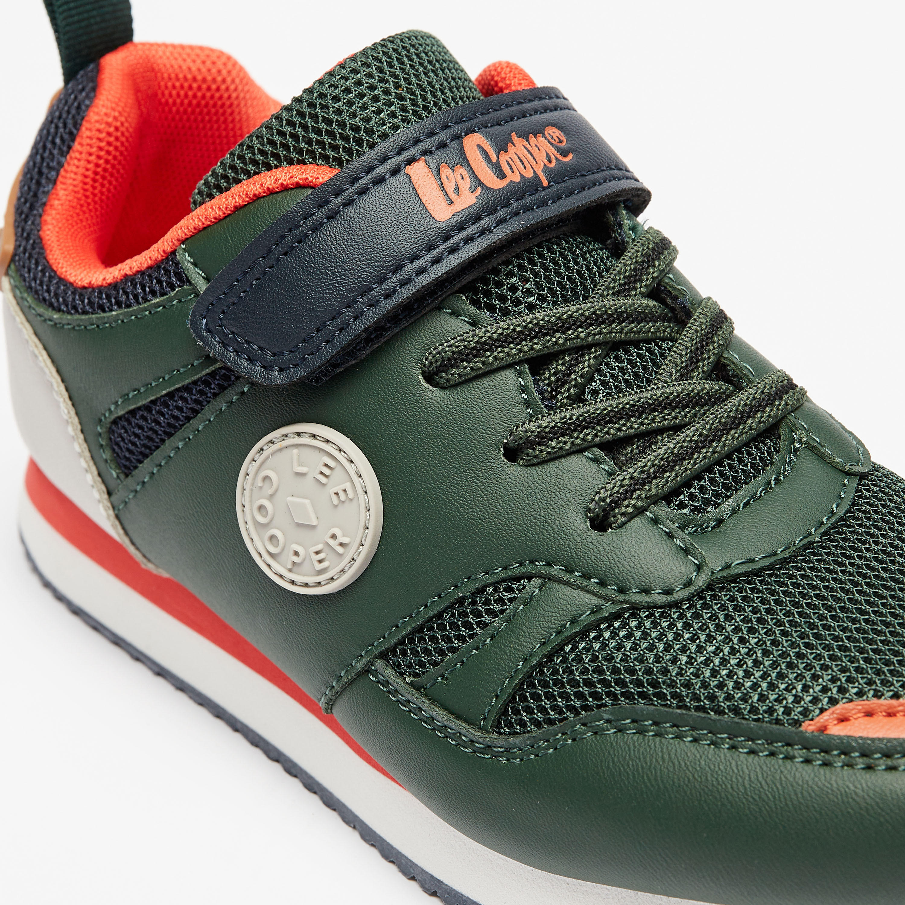 Lee Cooper Boys' Sneakers with Hook and Loop Closure-boys-shoes-sneakers-image-5