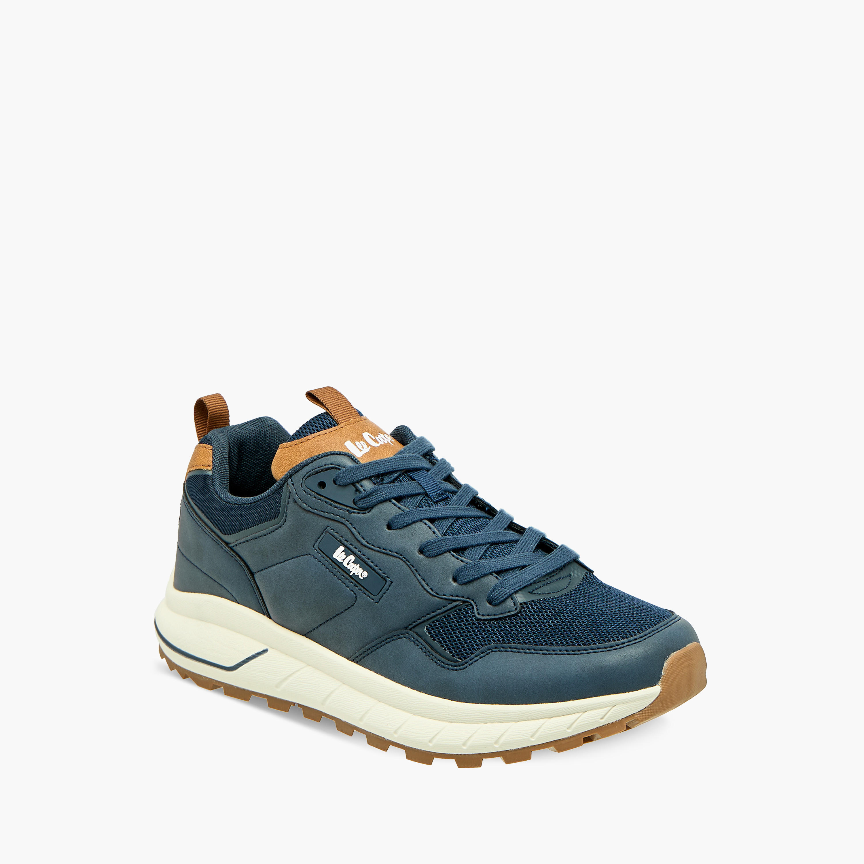 حذاء سنيكرز متعدد التصاميم بكاحل منخفض ورباط إغلاق ولسان سحب للرجال من لي كوبر-men-shoes-sneakers-image-7
