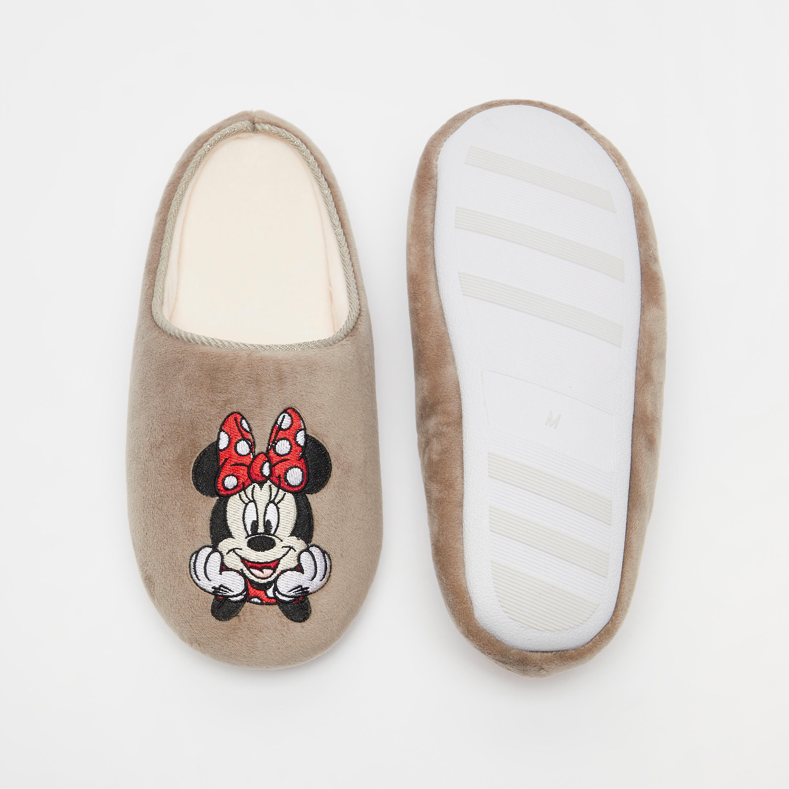 Disney Minnie Mouse Embroidered Slip-On Bedroom Slippers-women-shoes-bedroomslippers-image-6