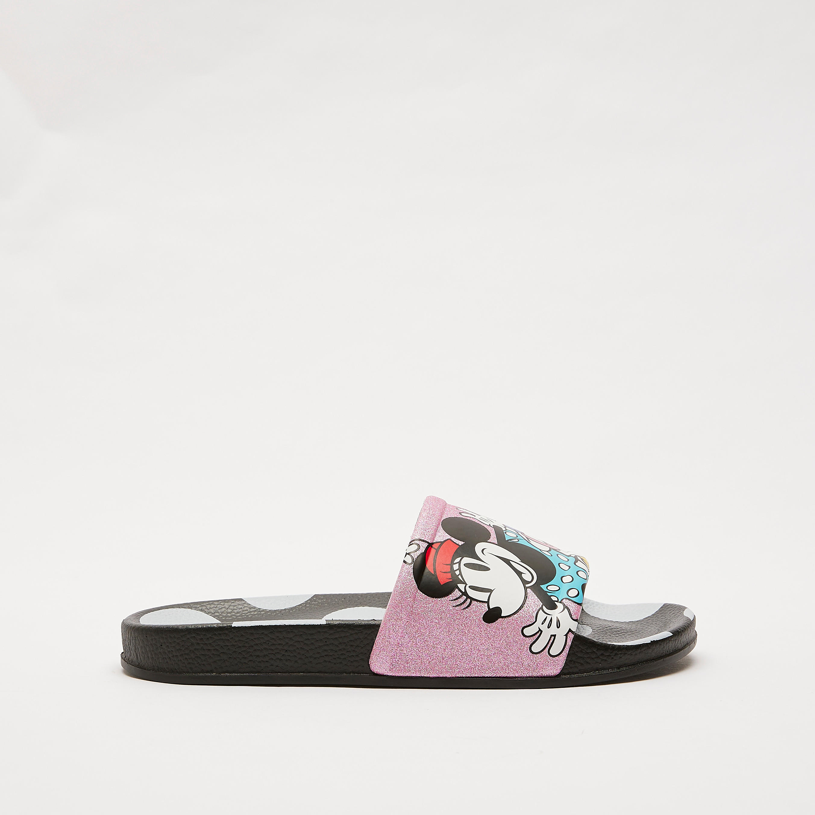 Disney Minnie and Daisy Printed Slip-On Slides-women-shoes-flipflopsandslides-image-1