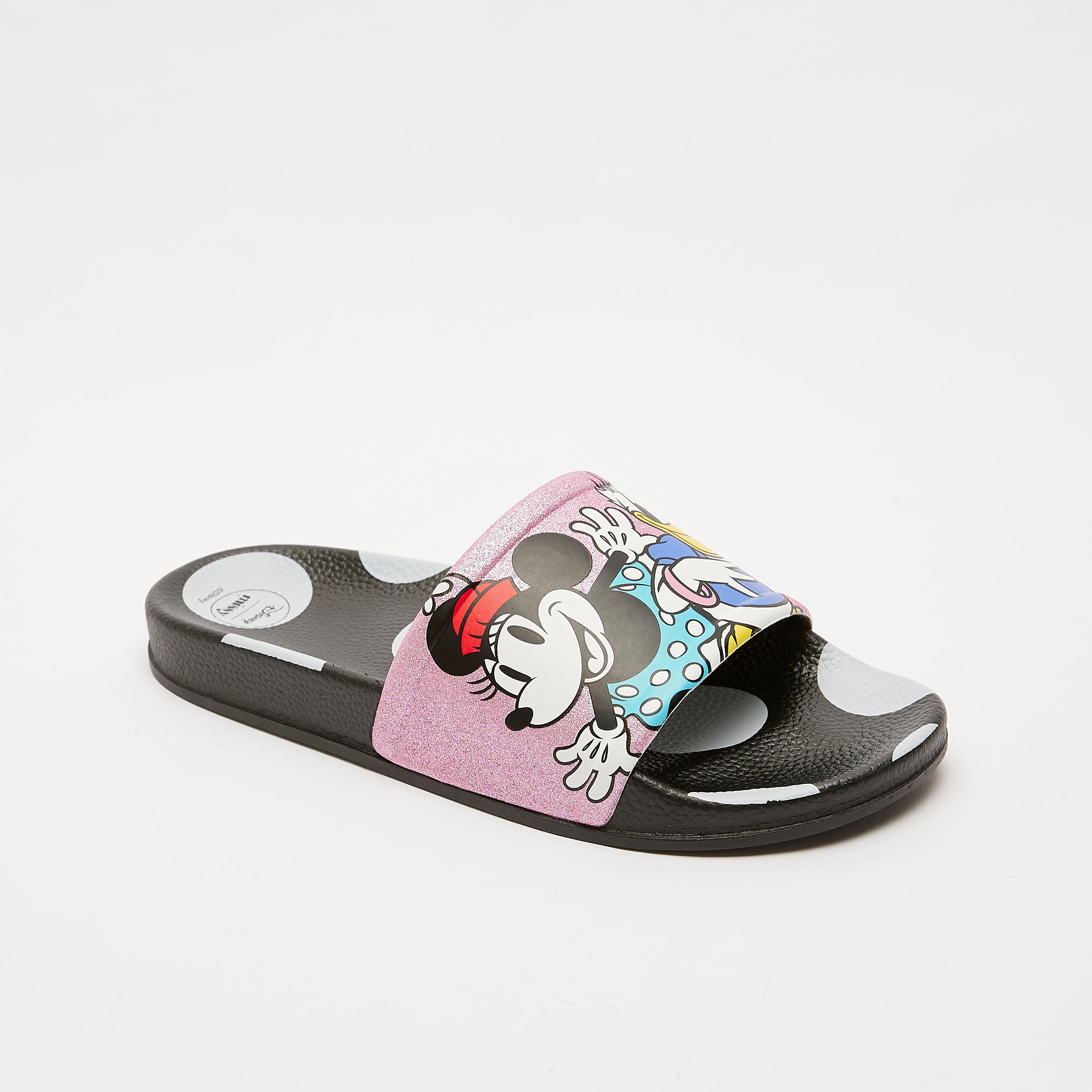 Disney Minnie and Daisy Printed Slip-On Slides-women-shoes-flipflopsandslides-image-2