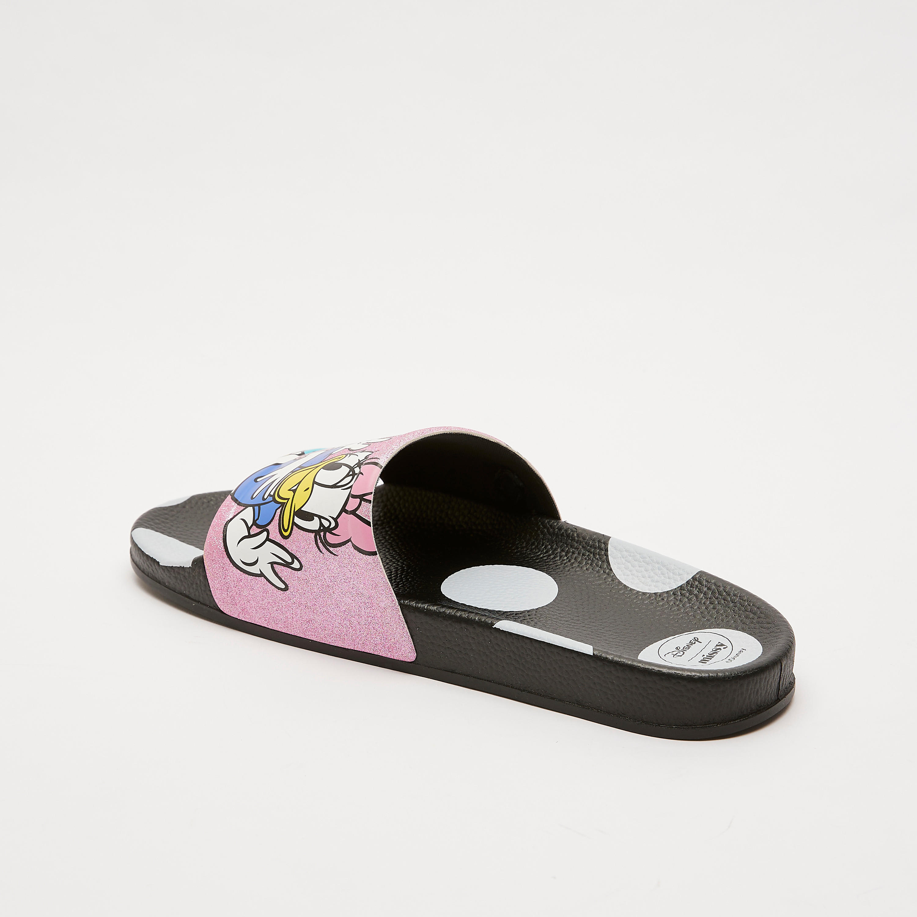 Disney Minnie and Daisy Printed Slip-On Slides-women-shoes-flipflopsandslides-image-3