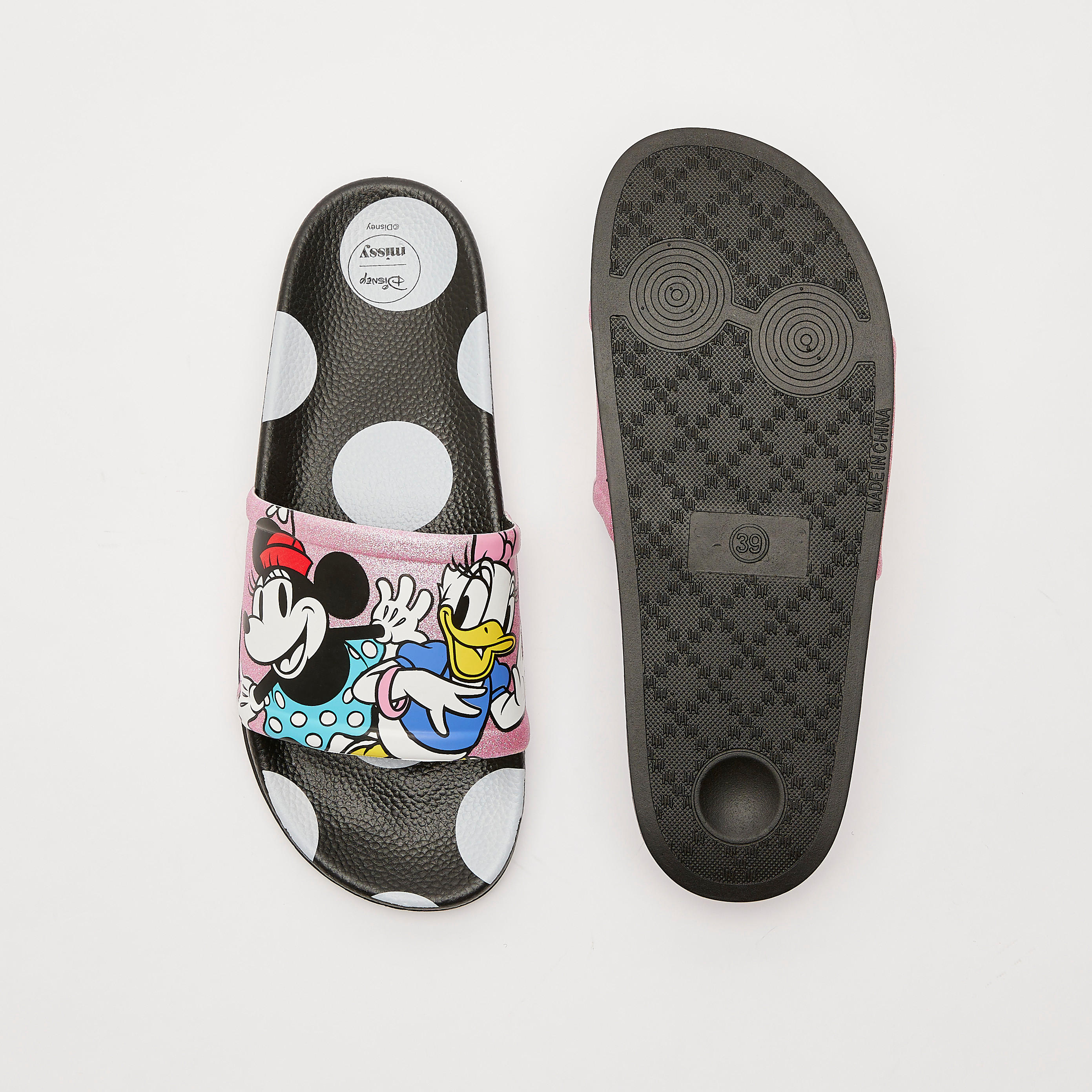 Disney Minnie and Daisy Printed Slip-On Slides-women-shoes-flipflopsandslides-image-5
