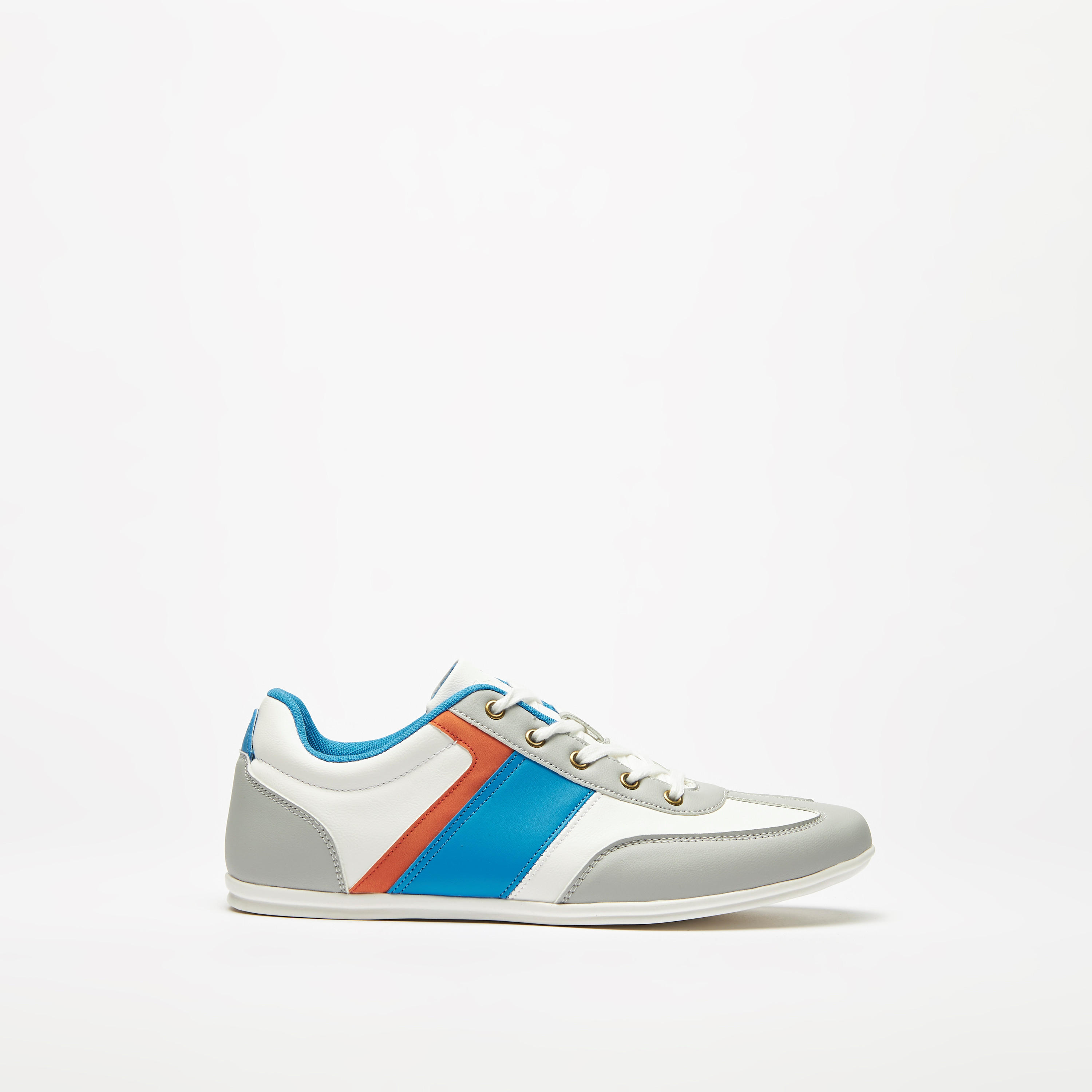 Lee Cooper Men's Solid Sneakers with Lace-Up Closure-men-shoes-sneakers-image-1