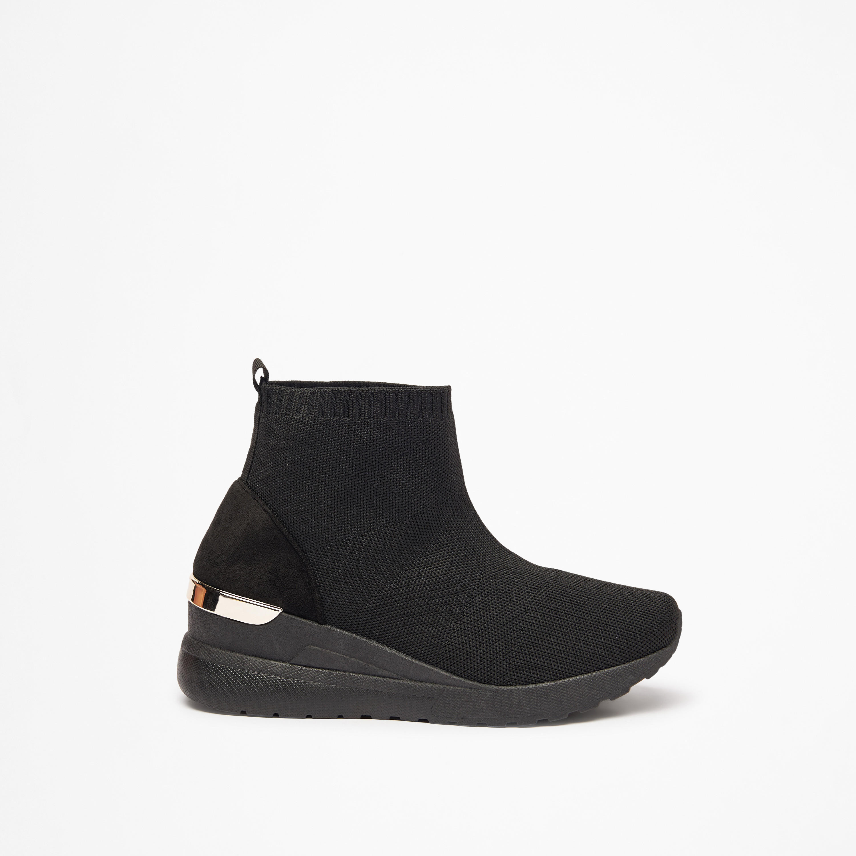 Flora Bella Textured Slip-On Ankle Boots with Pull Tabs-women-shoes-boots-image-3