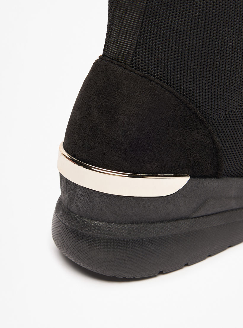 Flora Bella Textured Slip-On Ankle Boots with Pull Tabs-women-shoes-boots-image-5