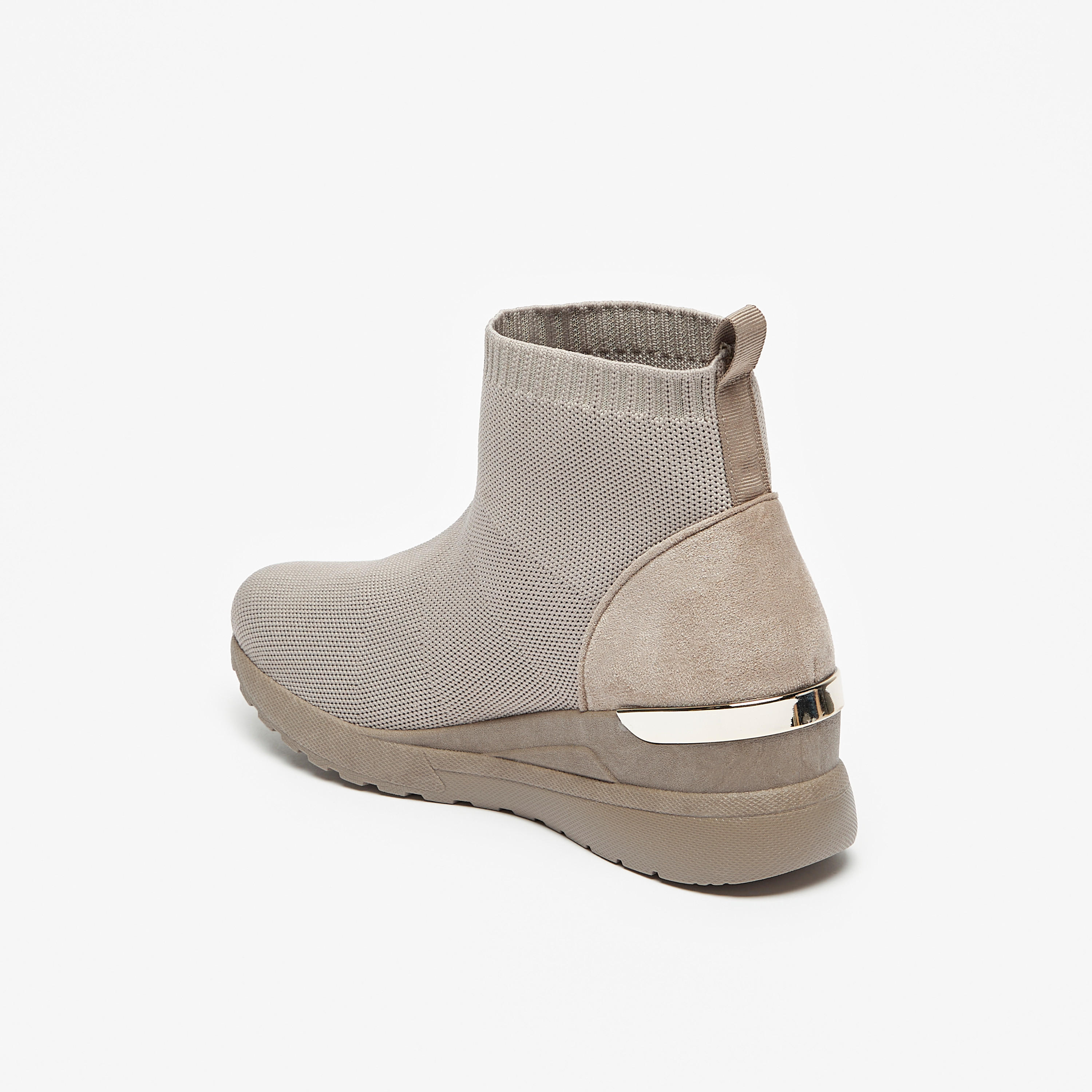 Flora Bella Textured Slip-On Ankle Boots with Pull Tabs-women-shoes-boots-image-7