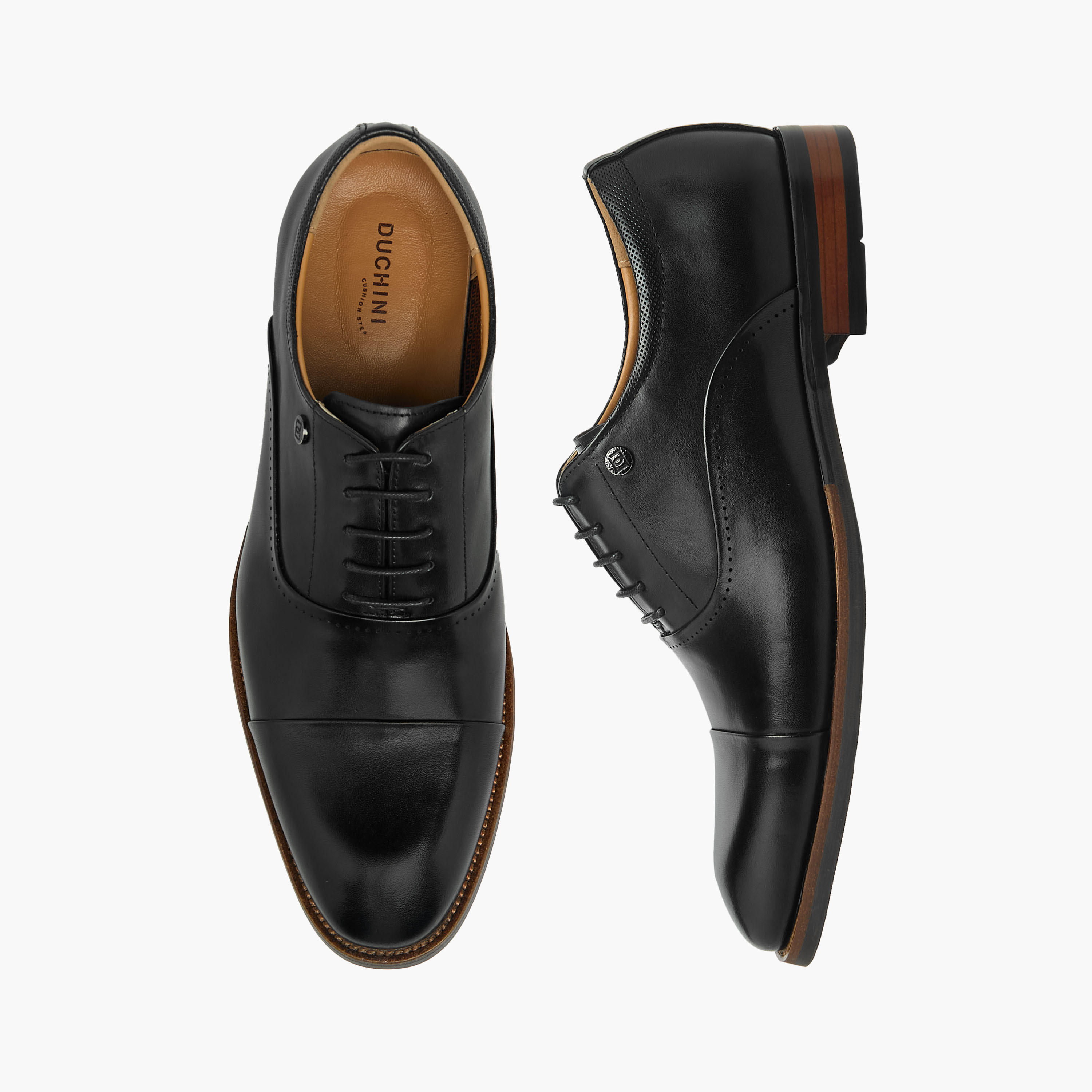 Duchini Men Genuine Leather Lace-Up Oxford Shoes-men-shoes-formalshoes-image-1