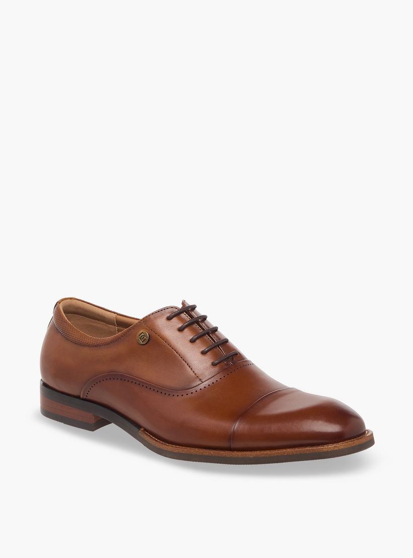 Duchini Men Genuine Leather Lace-Up Oxford Shoes-men-shoes-formalshoes-image-2