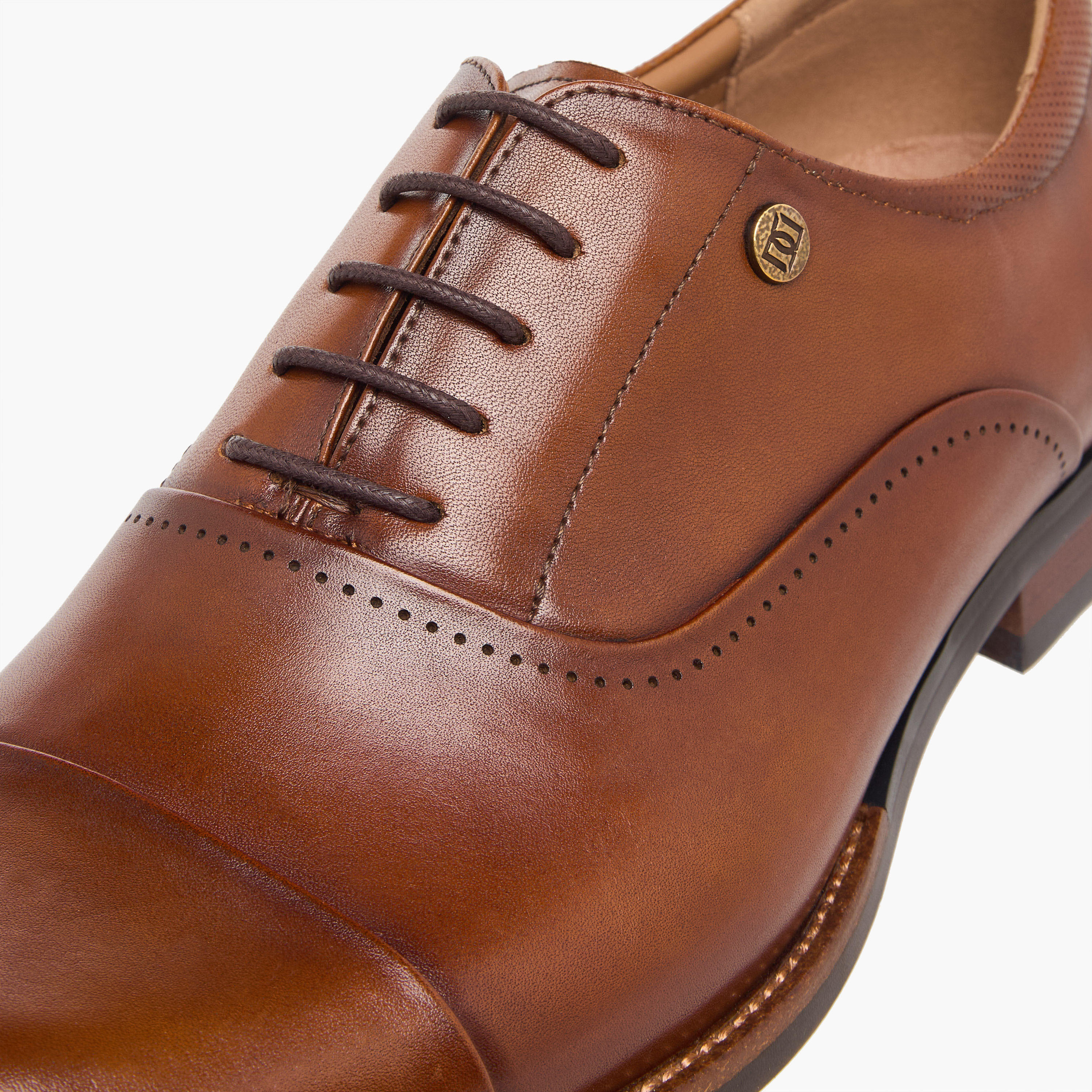 Duchini Men Genuine Leather Lace-Up Oxford Shoes-men-shoes-formalshoes-image-4