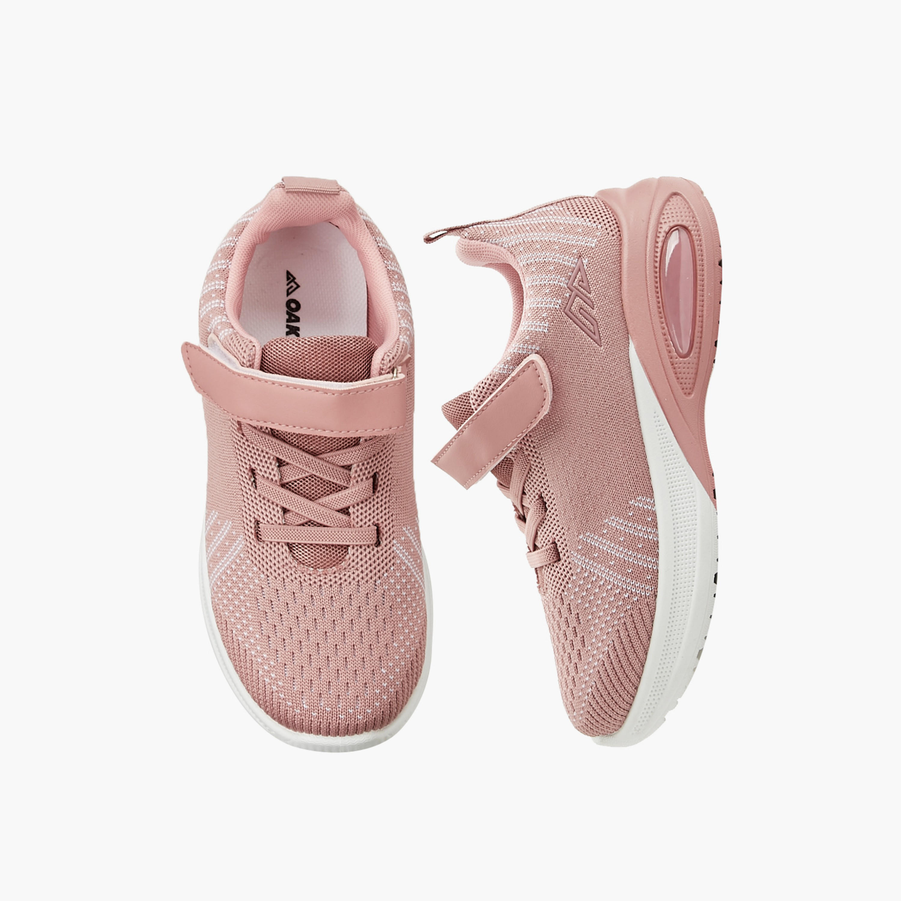 حذاء سنيكرز بشريط إغلاق لاصق للبنات من أوكلان من شو إكسبريس-girls-shoes-sneakers-image-1