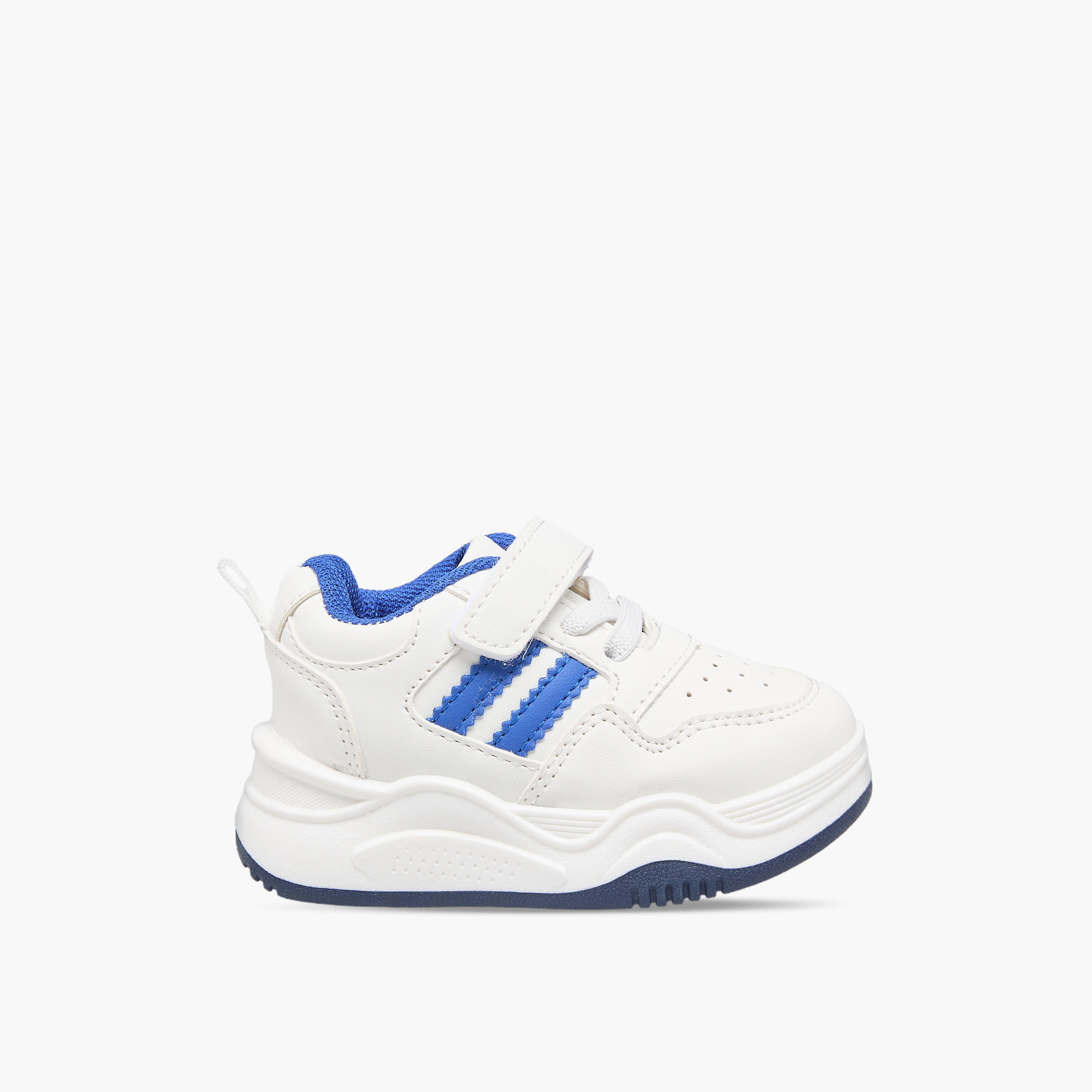 حذاء سنيكرز طول الكاحل بشريط إغلاق لاصق للأولاد من إل بي إل من شو إكسبرس-boys-shoes-sneakers-image-3