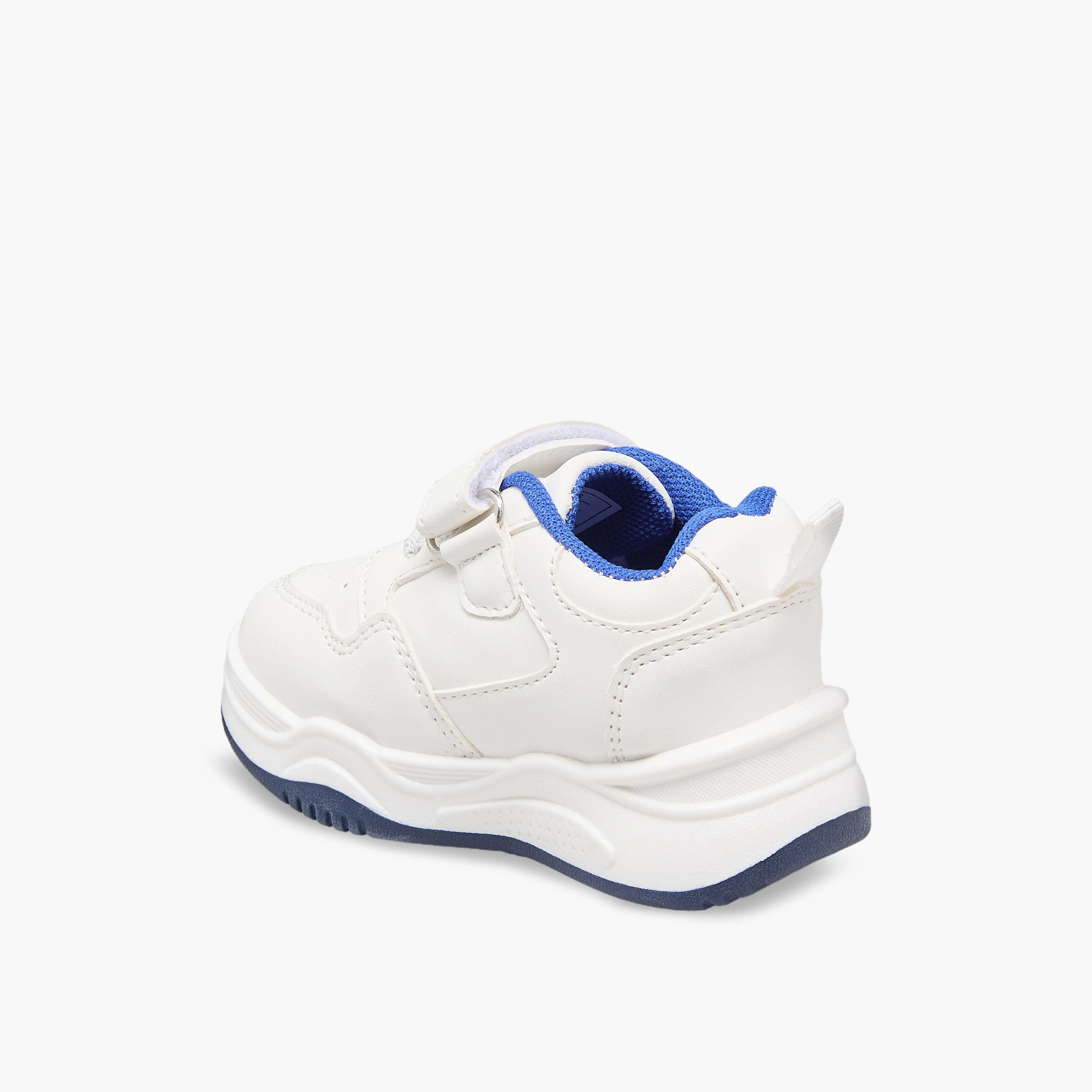 حذاء سنيكرز طول الكاحل بشريط إغلاق لاصق للأولاد من إل بي إل من شو إكسبرس-boys-shoes-sneakers-image-5