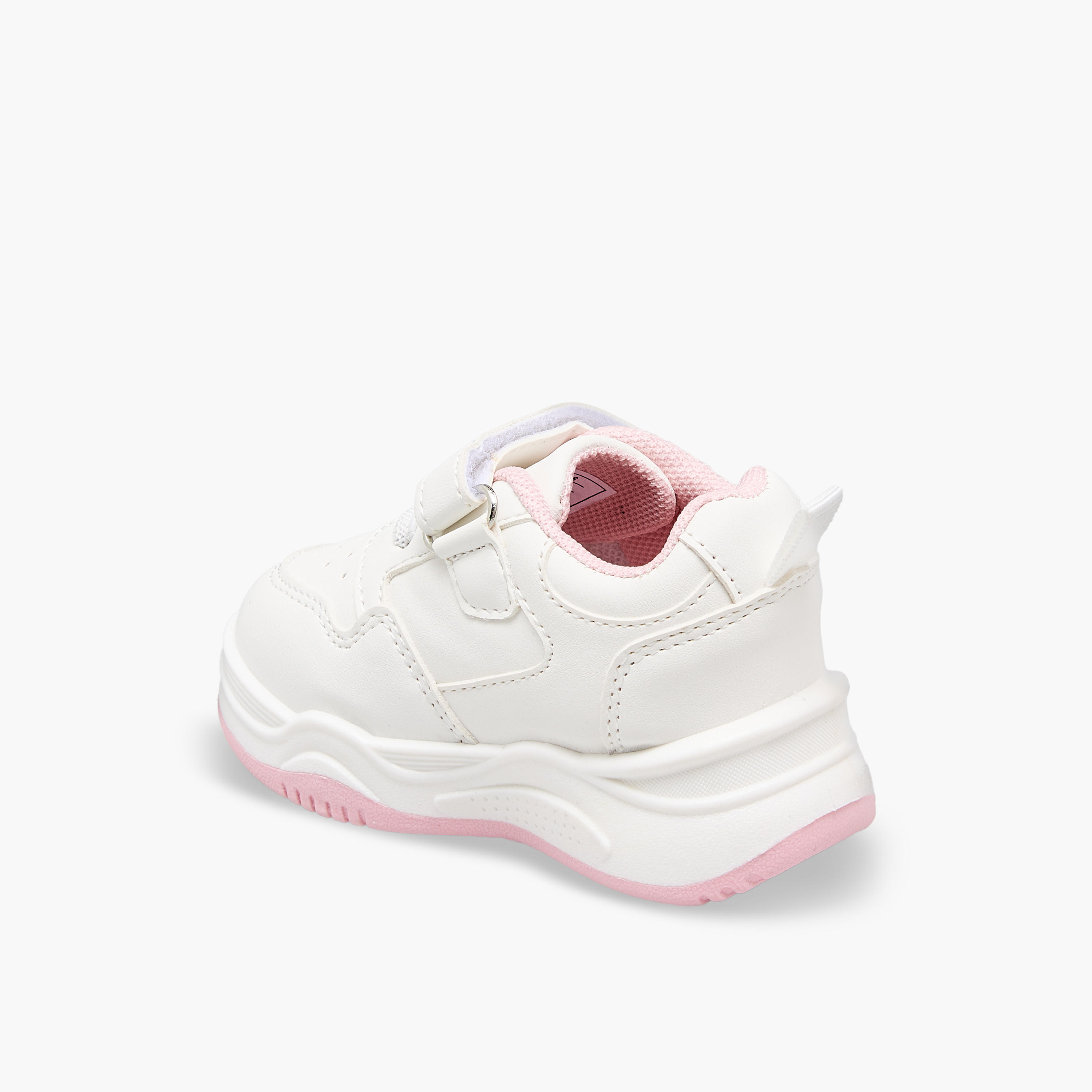حذاء سنيكرز طول الكاحل بشريط إغلاق لاصق للبنات من فلورا بيلا-girls-shoes-sneakers-image-5