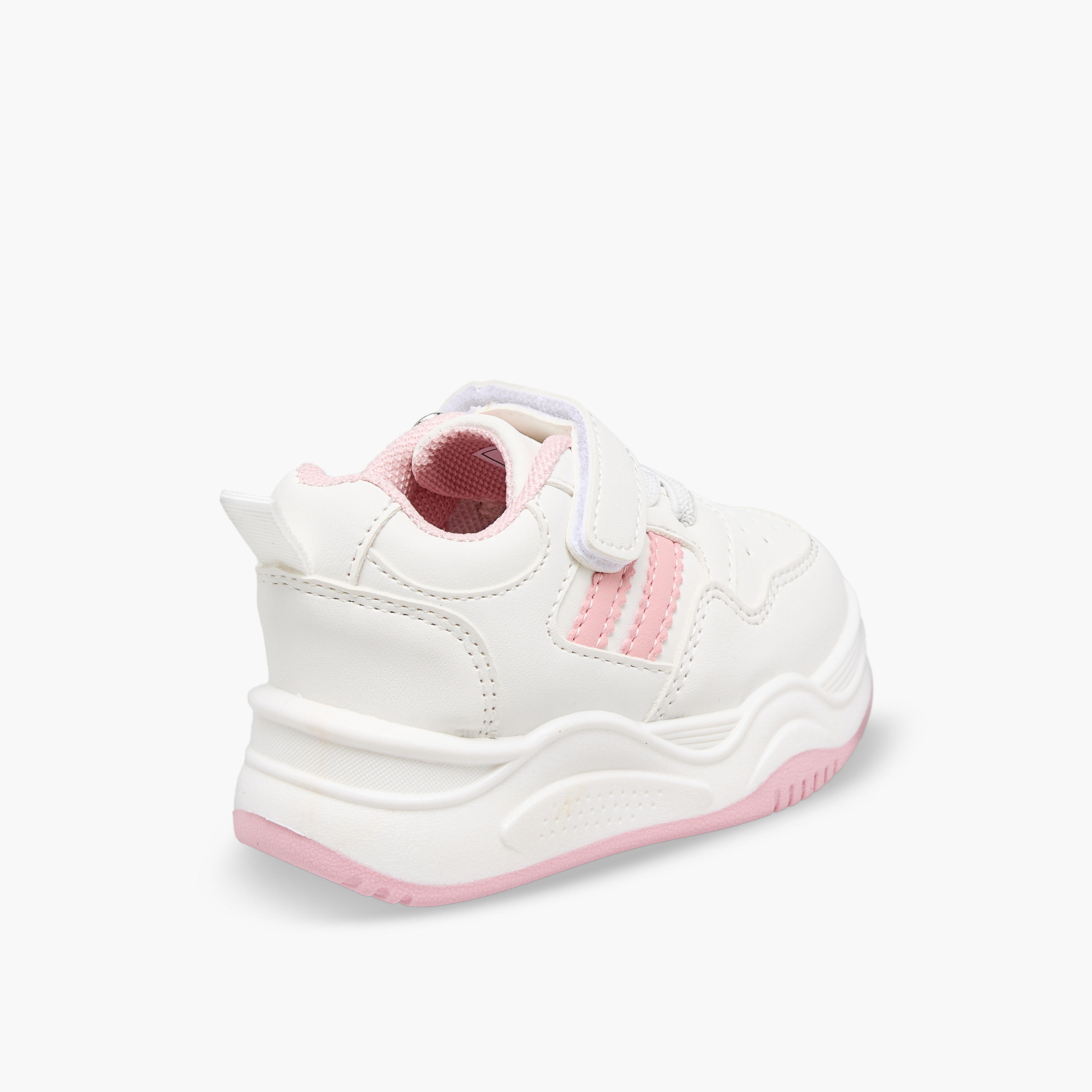 حذاء سنيكرز طول الكاحل بشريط إغلاق لاصق للبنات من فلورا بيلا-girls-shoes-sneakers-image-6