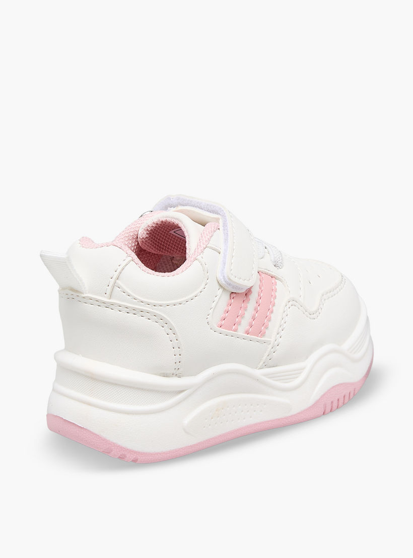 حذاء سنيكرز طول الكاحل بشريط إغلاق لاصق للبنات من فلورا بيلا-girls-shoes-sneakers-image-6
