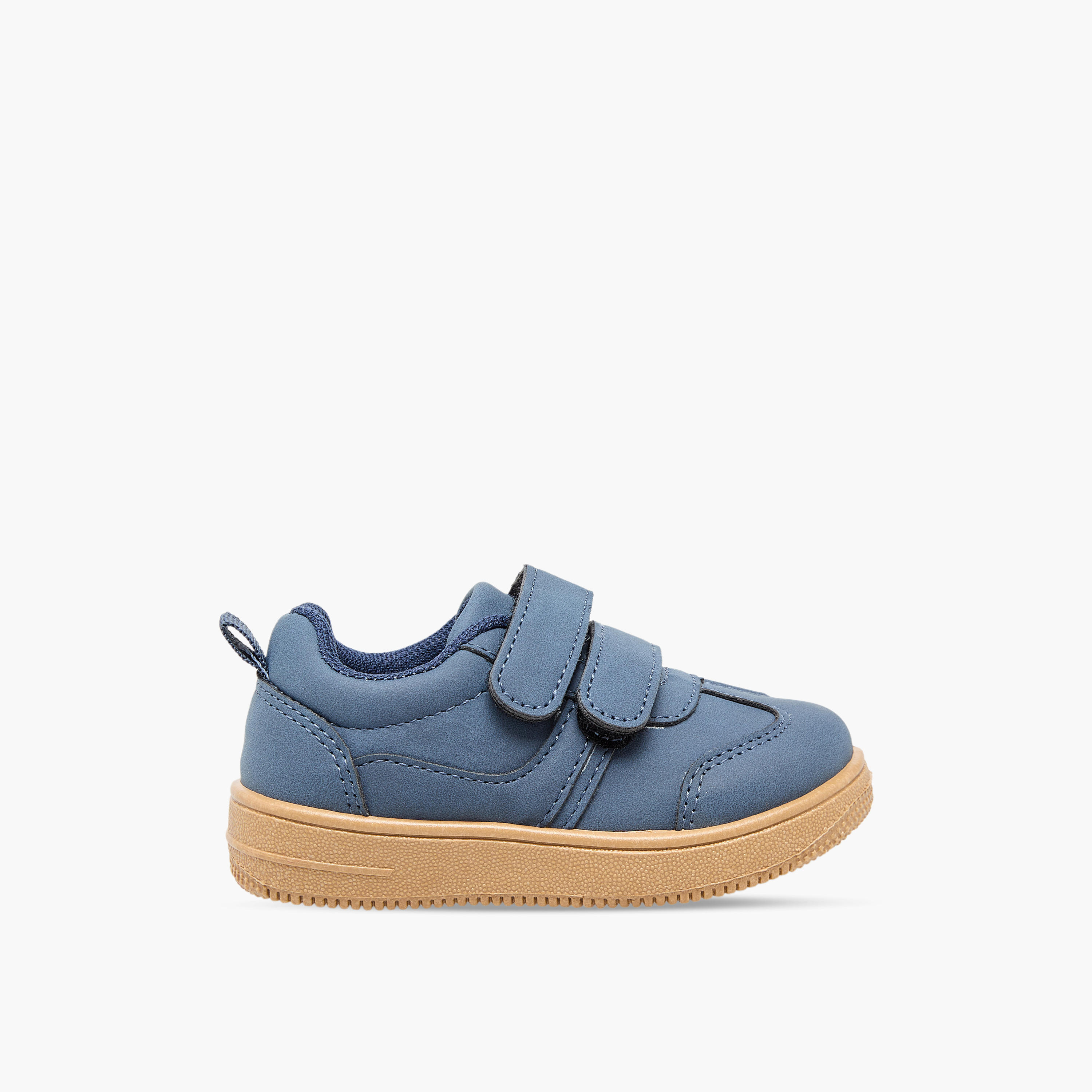 حذاء سنيكرز طول الكاحل بشريط إغلاق لاصق للأولاد من إل بي إل من شو إكسبرس-boys-shoes-sneakers-image-3