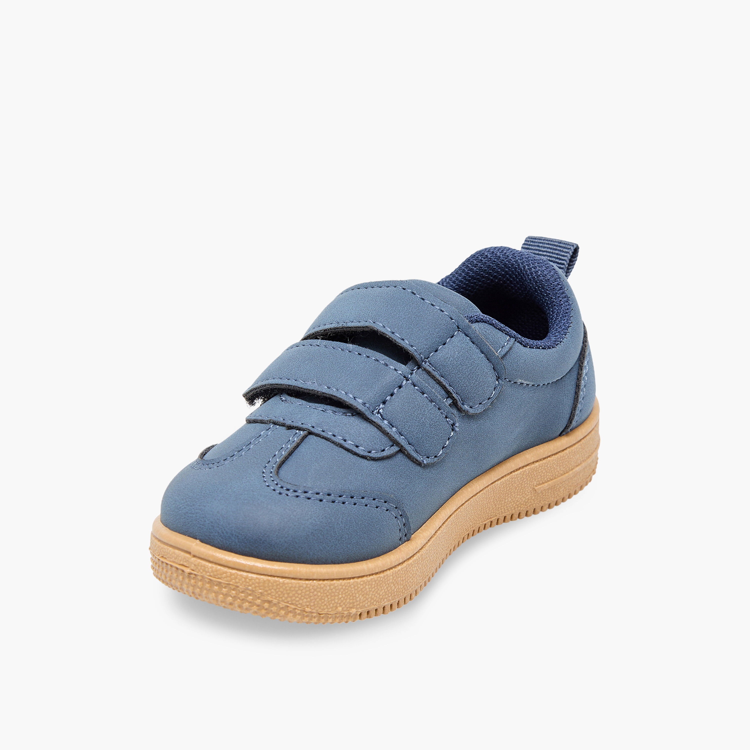 حذاء سنيكرز طول الكاحل بشريط إغلاق لاصق للأولاد من إل بي إل من شو إكسبرس-boys-shoes-sneakers-image-4