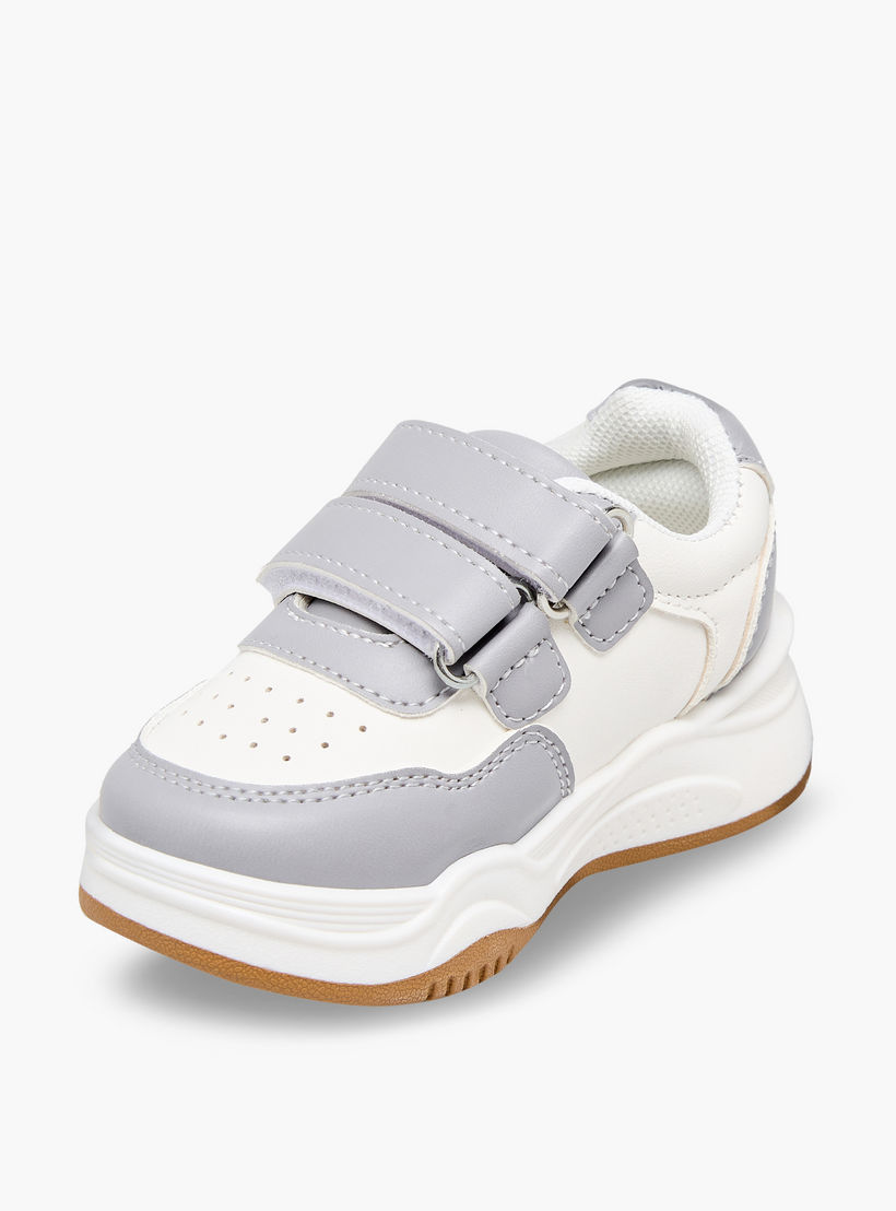 LBL by Shoexpress Boys Hook & Loop Ankle Sneakers-boys-shoes-sneakers-image-4