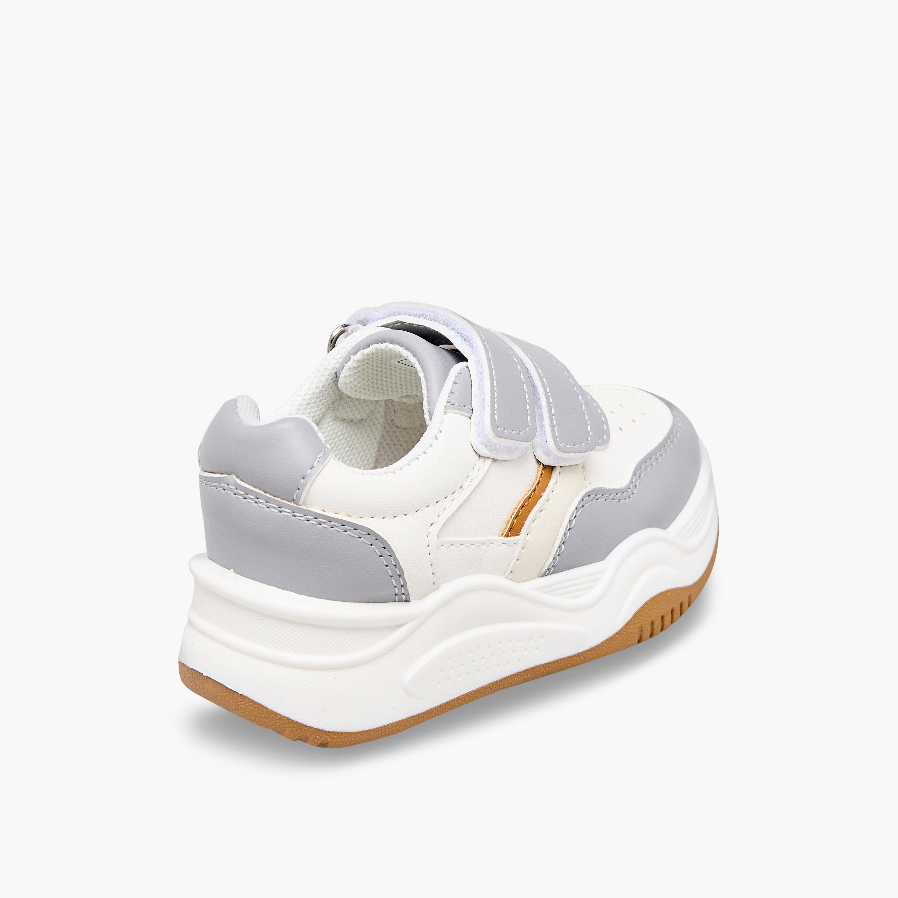 حذاء سنيكرز طول الكاحل بشريط إغلاق لاصق للأولاد من إل بي إل من شو إكسبرس-boys-shoes-sneakers-image-6