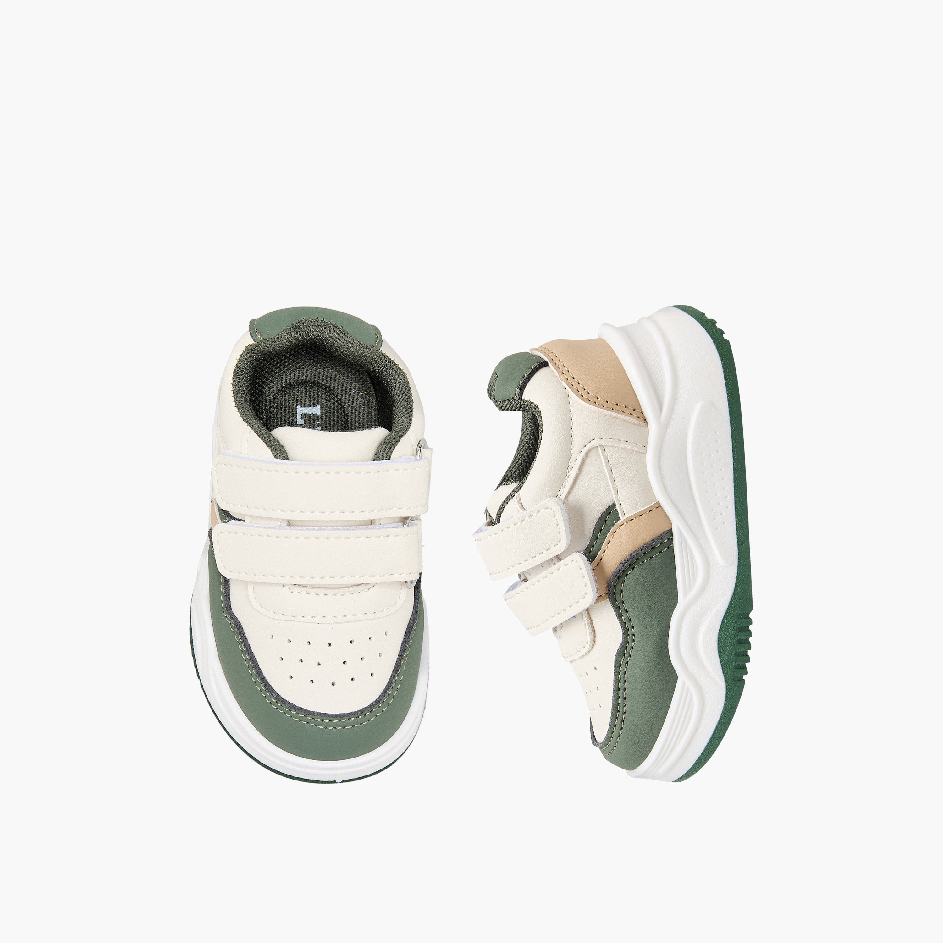حذاء سنيكرز طول الكاحل بشريط إغلاق لاصق للأولاد من إل بي إل من شو إكسبرس-boys-shoes-sneakers-image-9