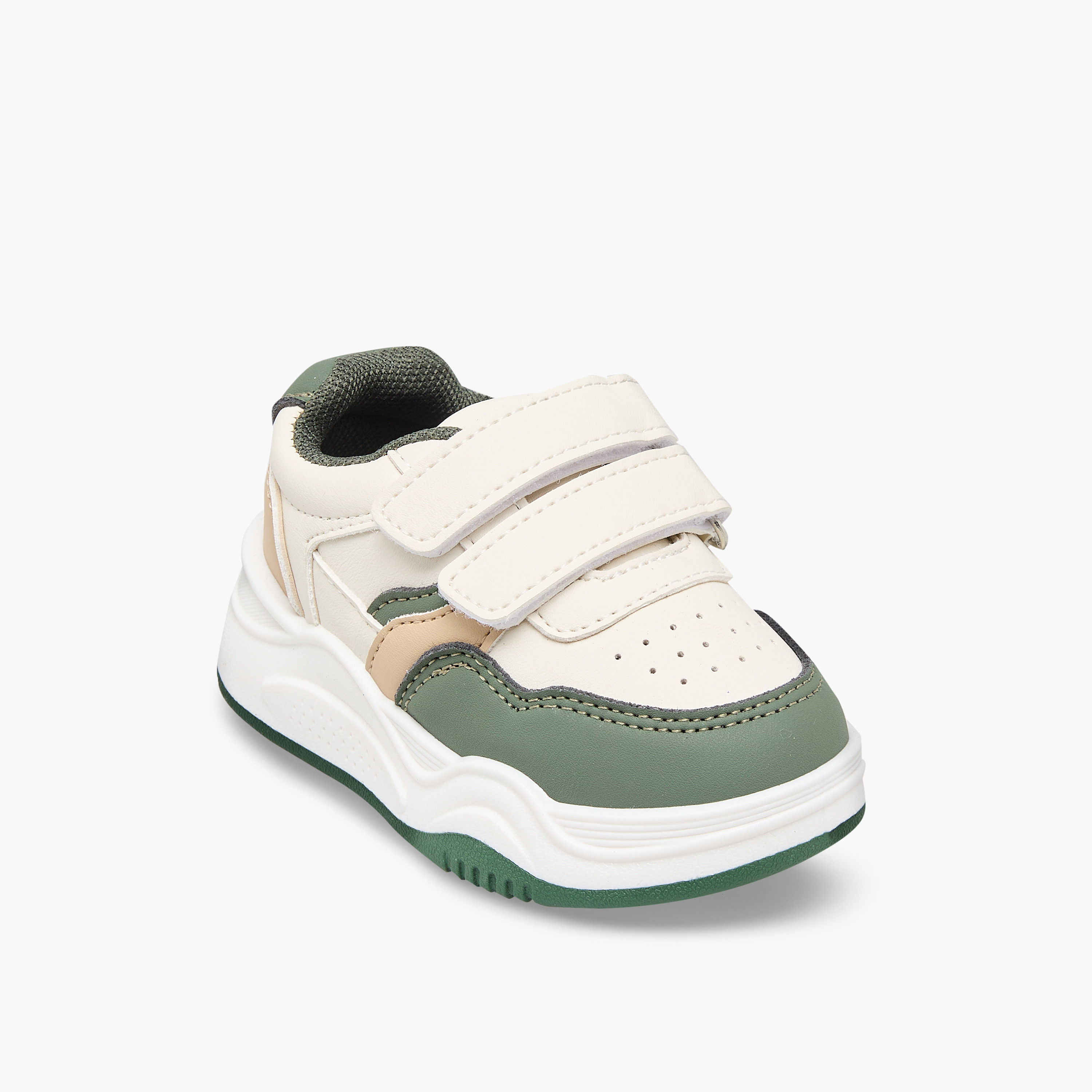 حذاء سنيكرز طول الكاحل بشريط إغلاق لاصق للأولاد من إل بي إل من شو إكسبرس-boys-shoes-sneakers-image-10