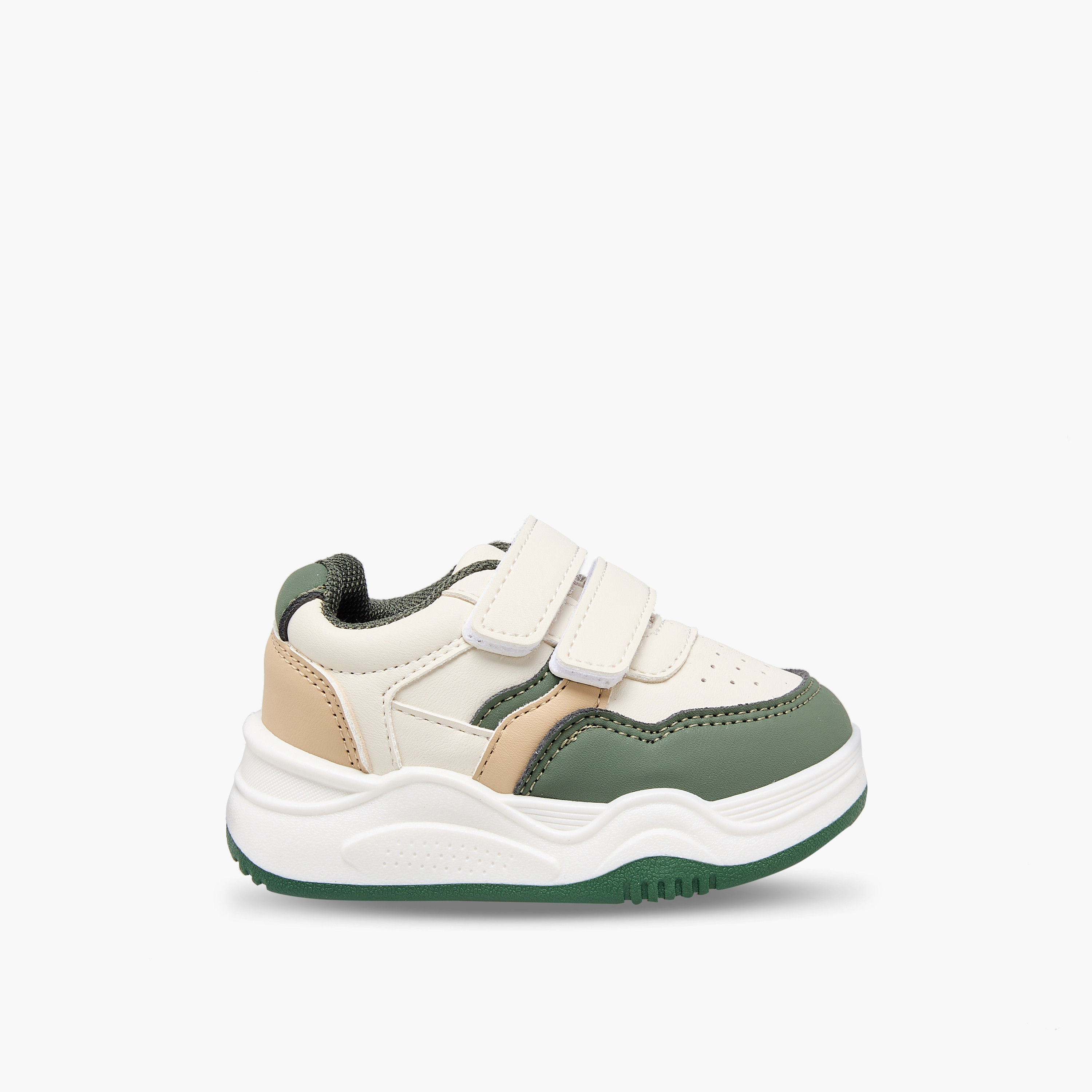 حذاء سنيكرز طول الكاحل بشريط إغلاق لاصق للأولاد من إل بي إل من شو إكسبرس-boys-shoes-sneakers-image-11