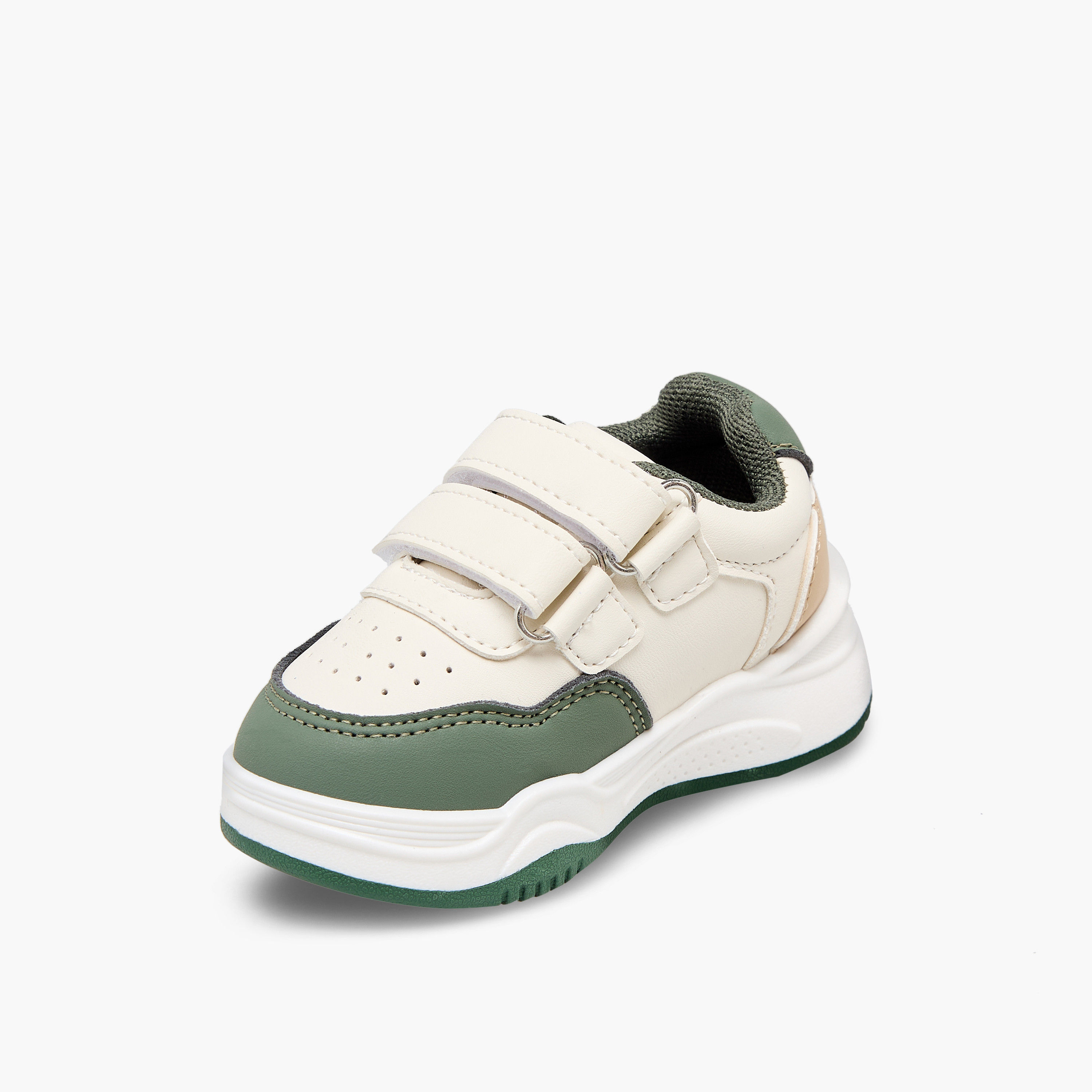 حذاء سنيكرز طول الكاحل بشريط إغلاق لاصق للأولاد من إل بي إل من شو إكسبرس-boys-shoes-sneakers-image-12