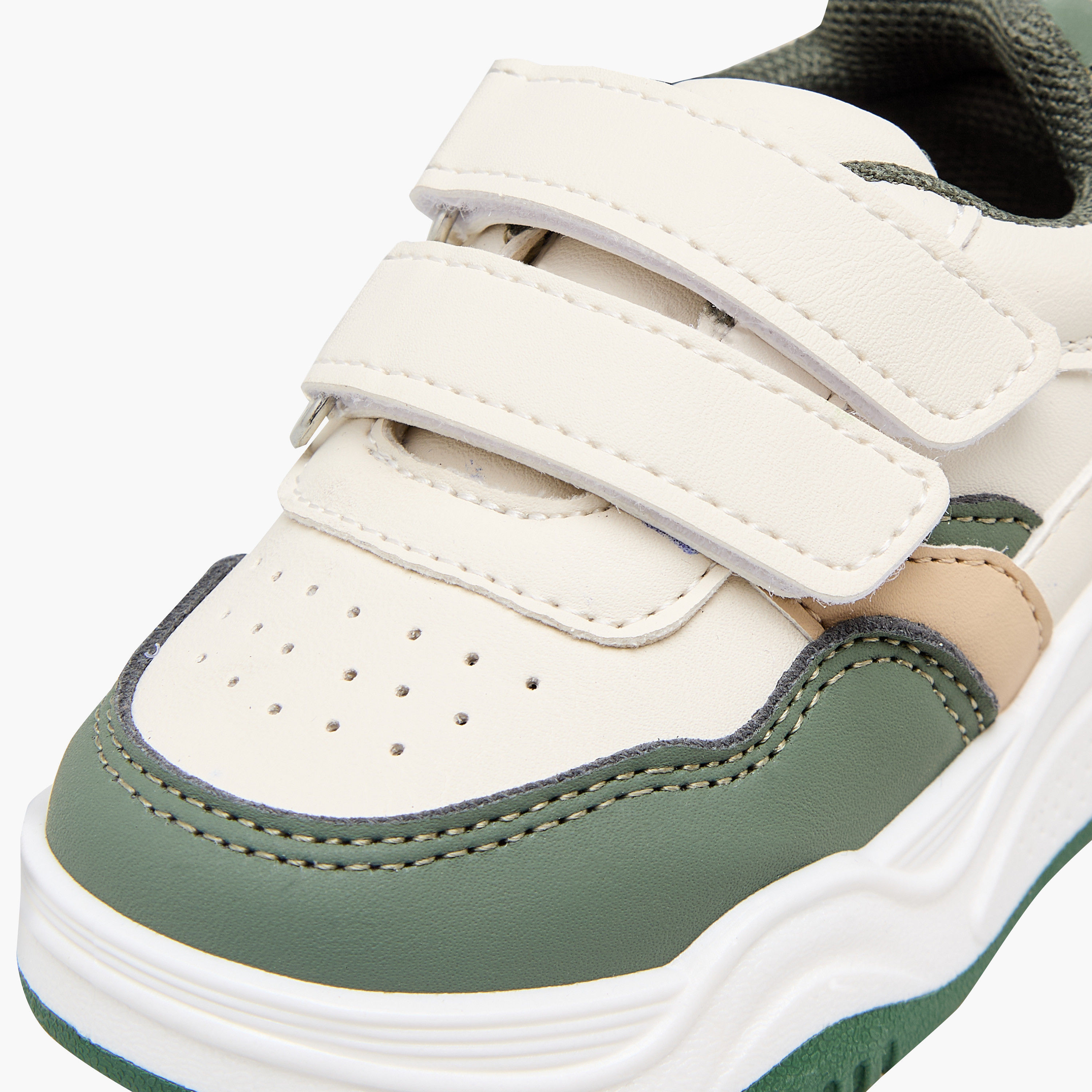 حذاء سنيكرز طول الكاحل بشريط إغلاق لاصق للأولاد من إل بي إل من شو إكسبرس-boys-shoes-sneakers-image-15