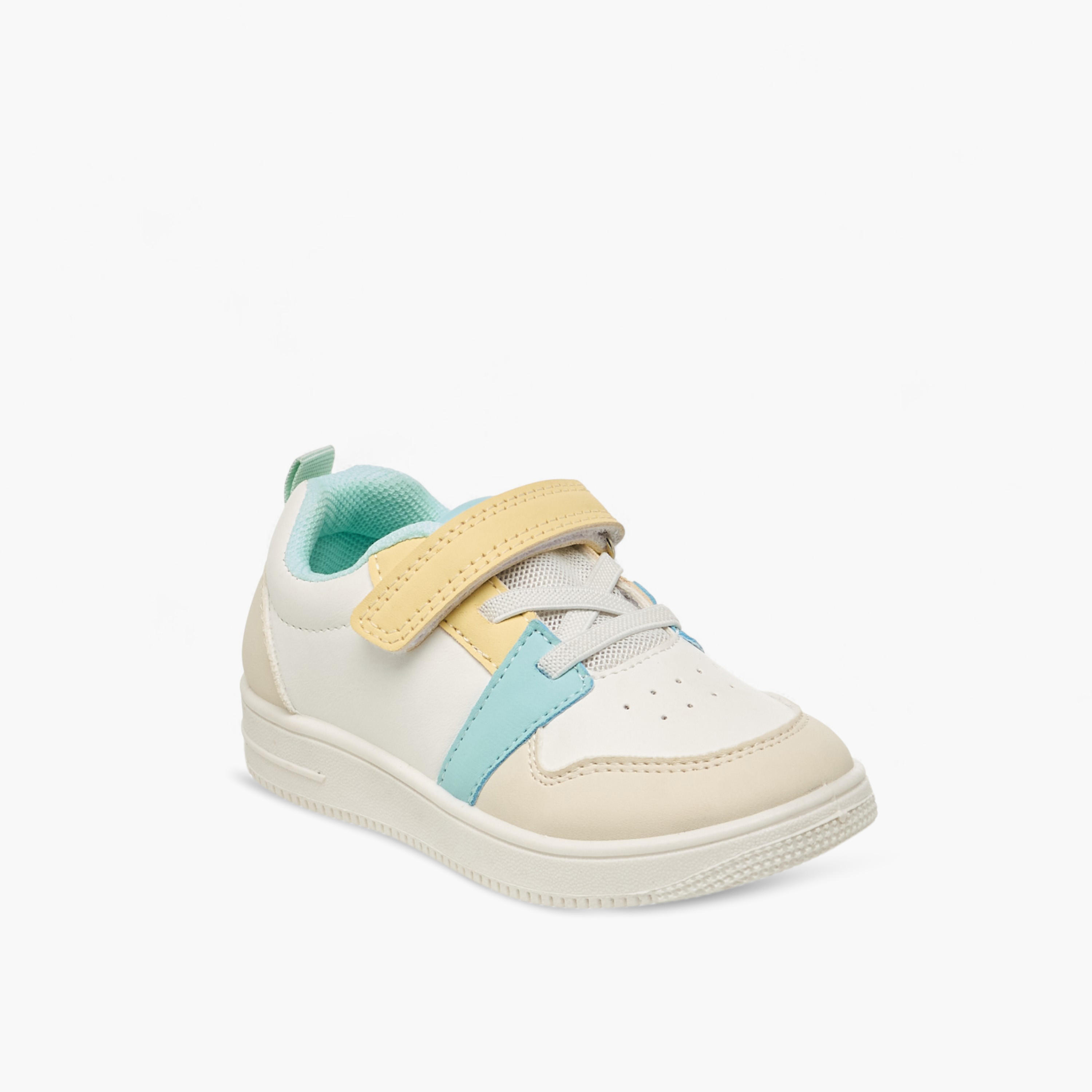 LBL by Shoexpress Boys Perforated Hook and Loop Sneakers-boys-shoes-sneakers-image-2