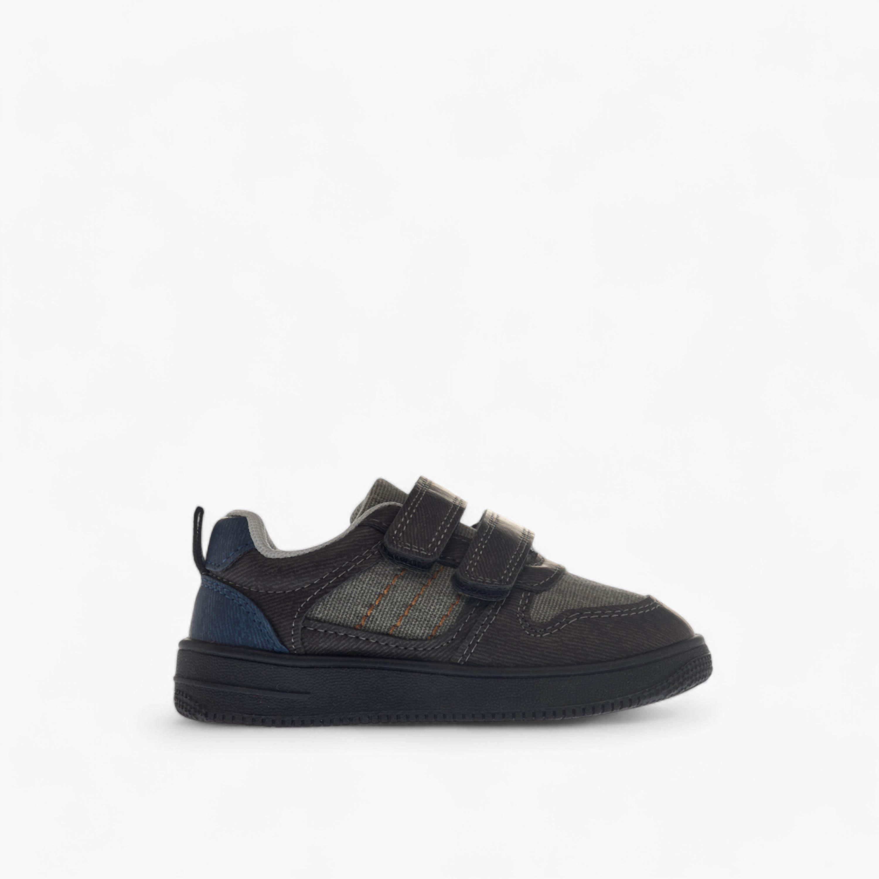 LBL by Shoexpress Panelled Sneakers with Hook and Loop Closure-boys-shoes-sneakers-image-3