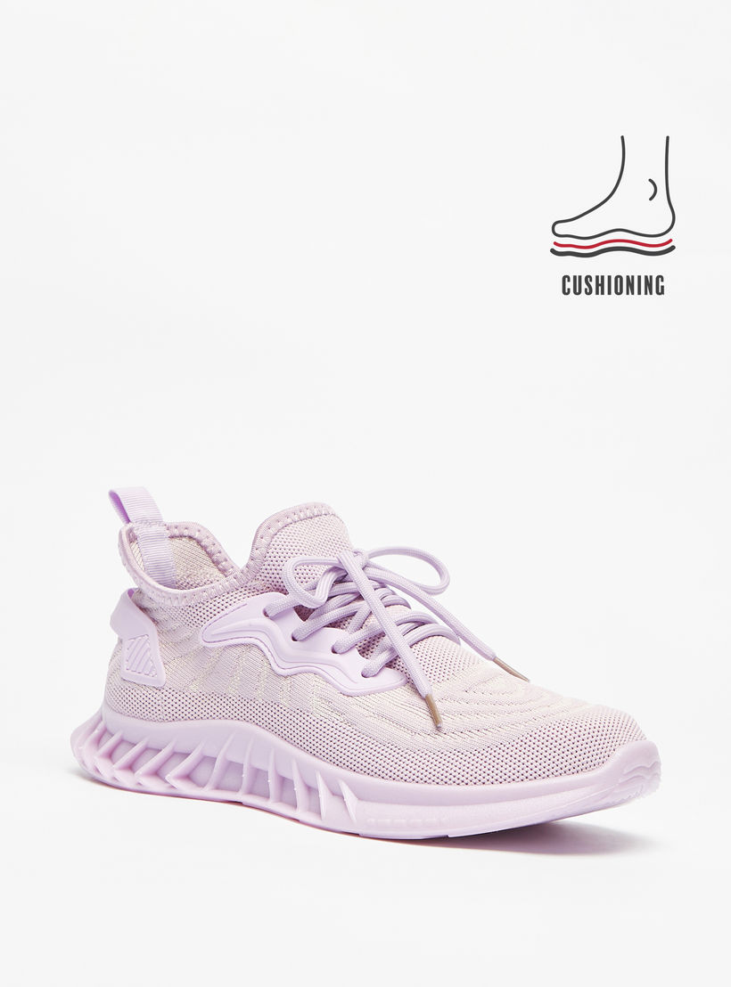 حذاء رياضي للنساء بارز الملمس برباط وبطانة من أوكلان-women-shoes-sneakers-image-1